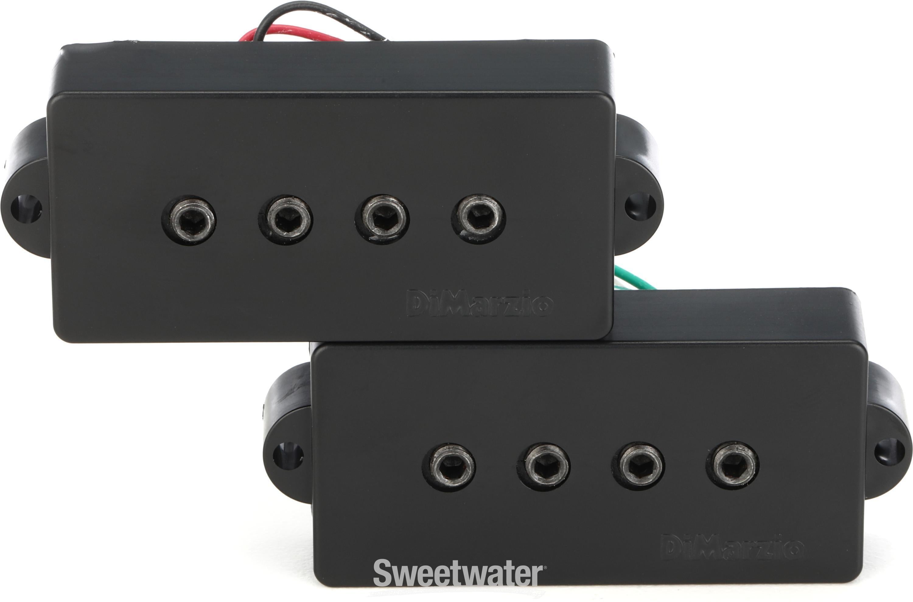 DiMarzio DP122 Model P Hum Canceling Bass Pickup - Black | Sweetwater