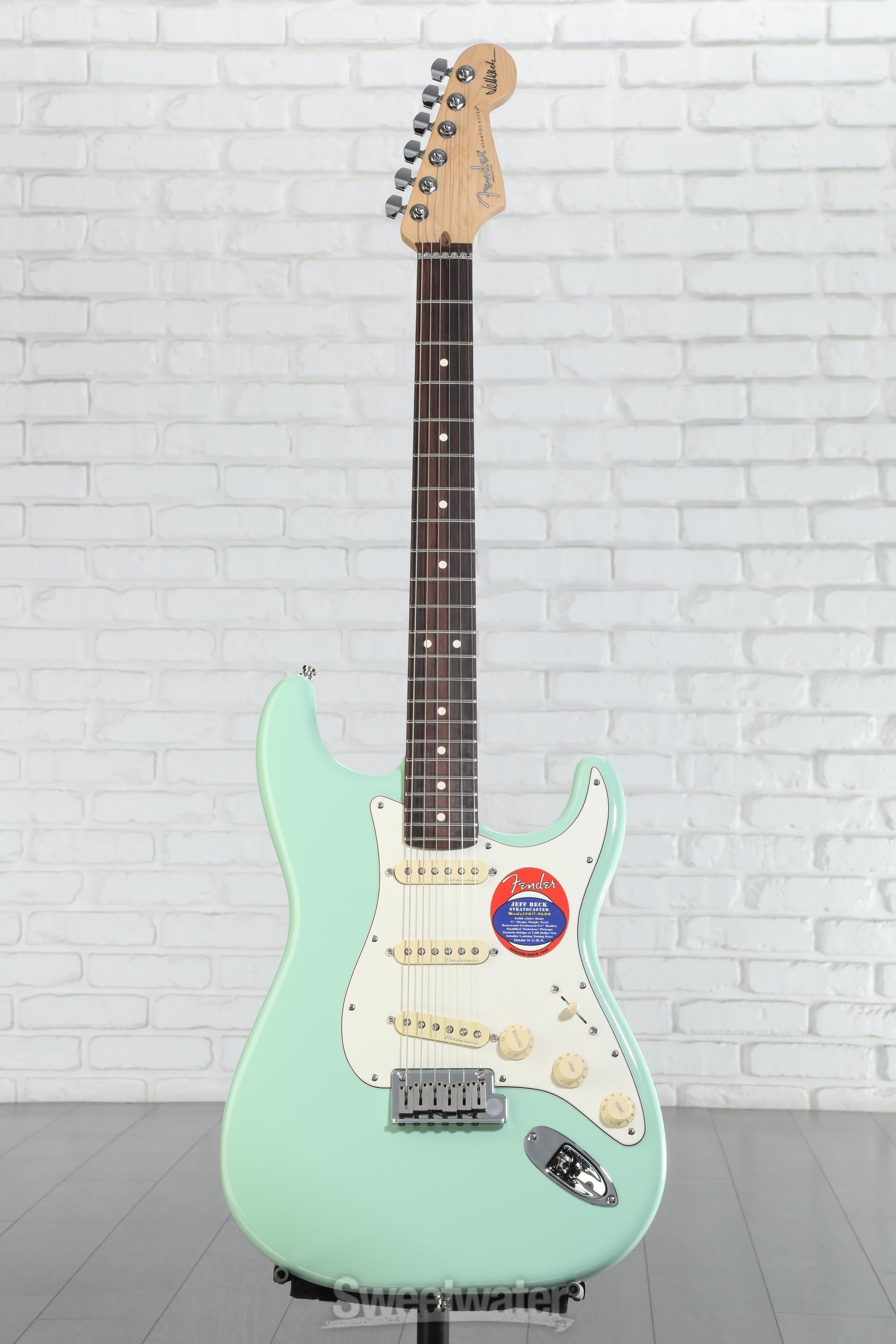 Fender Jeff Beck Stratocaster - Surf Green with Rosewood