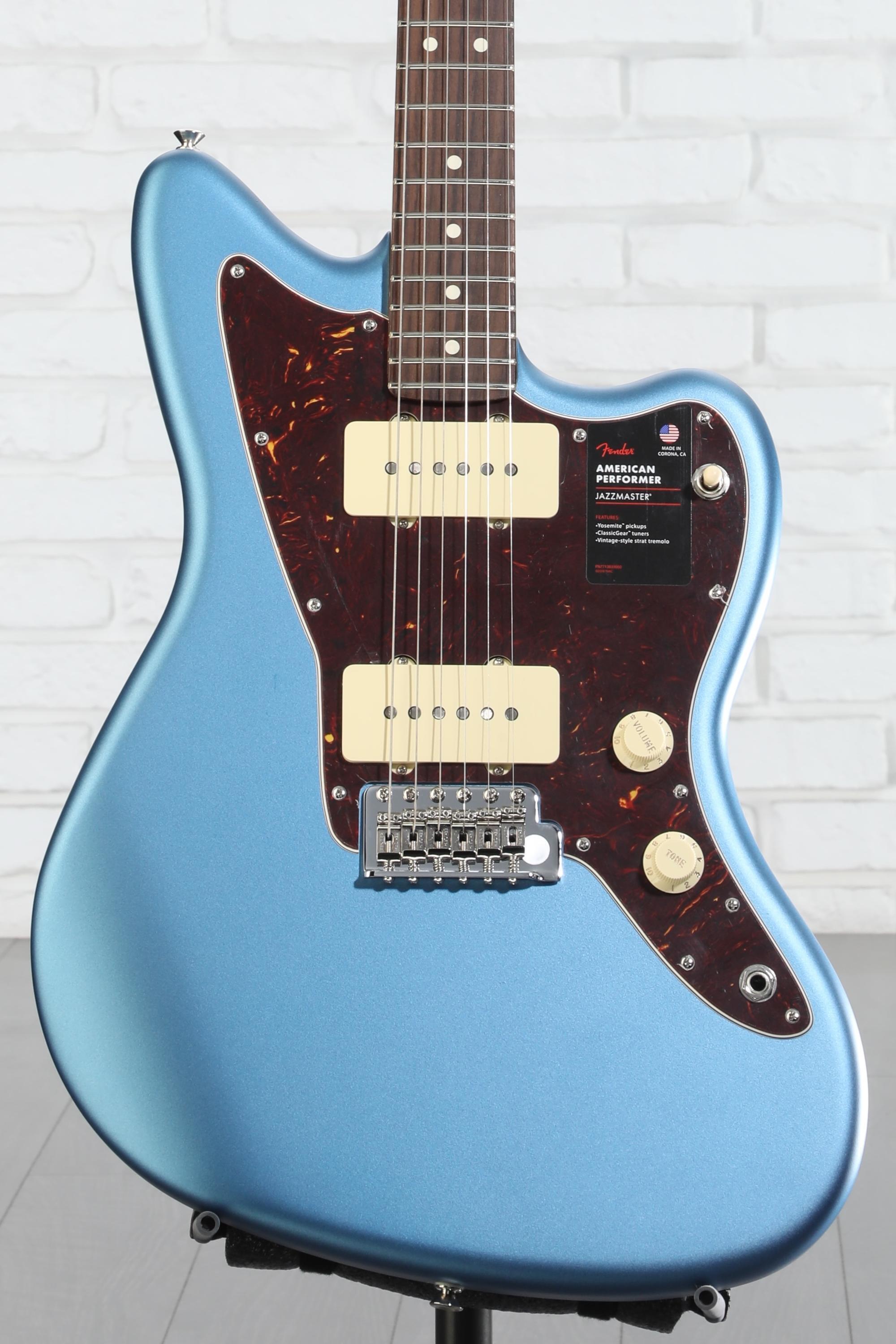 ギター FENDER American Performer Jazzmaster Amazon.com: Fender American Performer Jazzmaster - Satin Lake