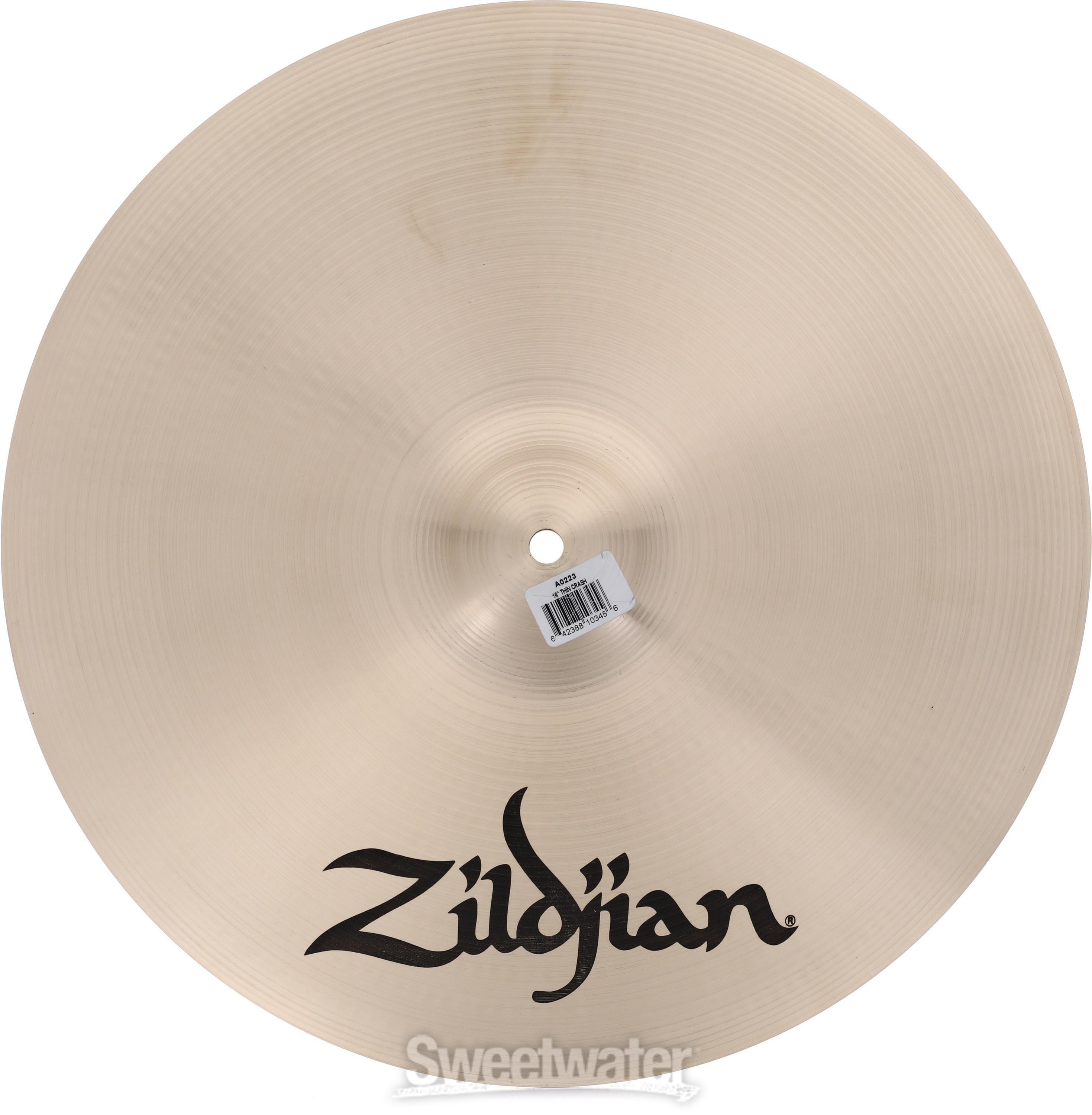 Zildjian 16 inch A Zildjian Thin Crash Cymbal | Sweetwater