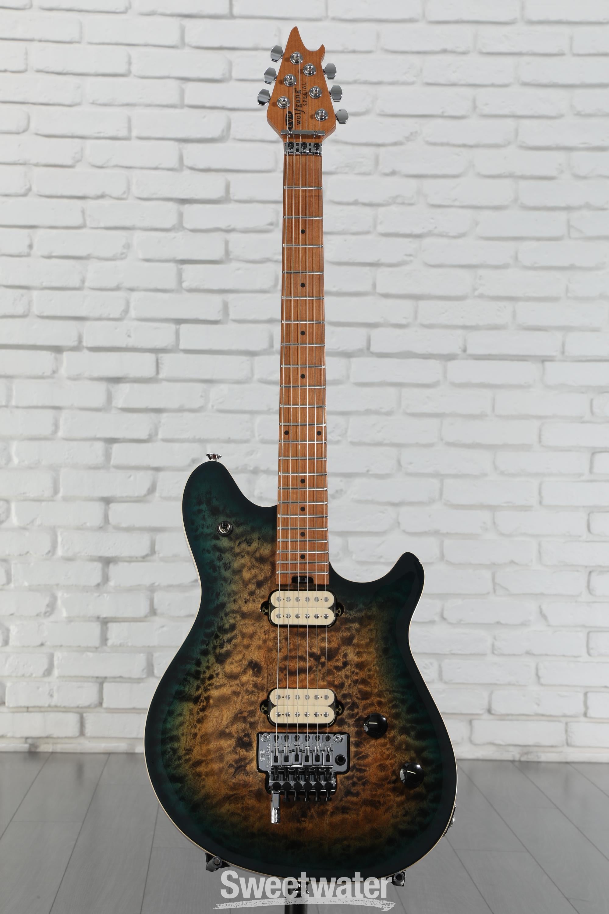 EVH Wolfgang Special QM Electric Guitar - Indigo Burst