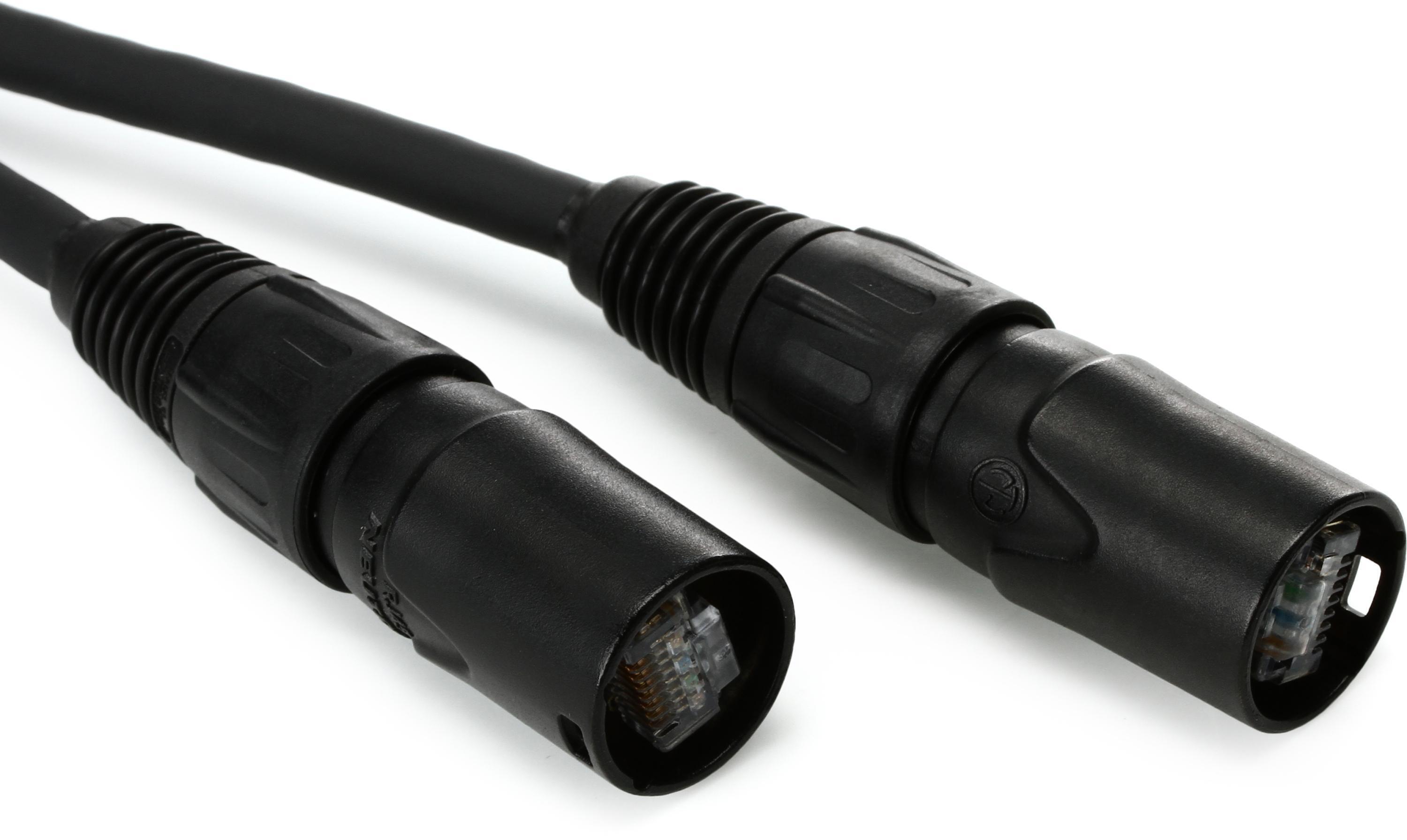 Photo of Whirlwind ENC2S010 Shielded Cat 5e Cable with etherCON Connectors - 10 foot