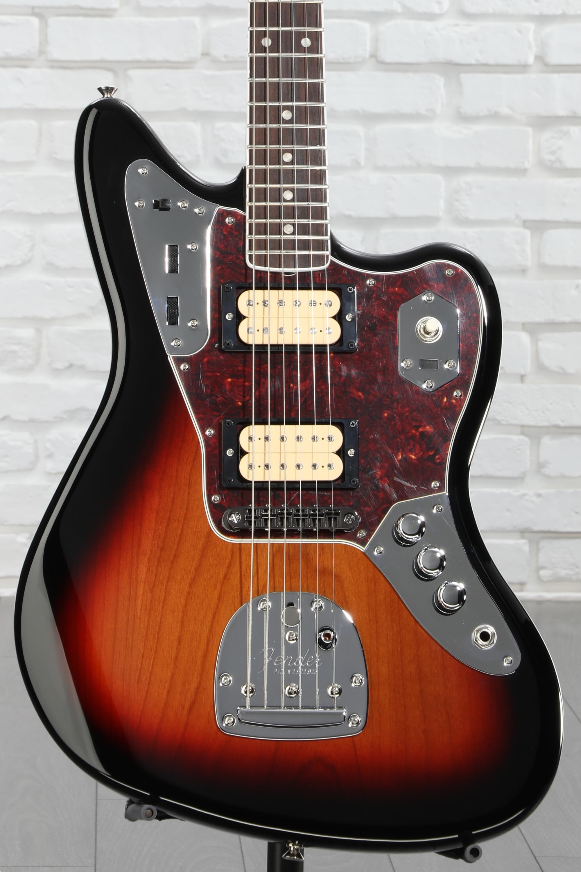 ギター FENDER  Cobain Jaguar NOS Amazon.com: Fender Kurt Cobain Jaguar LH NOS 3 Tone Sunburst