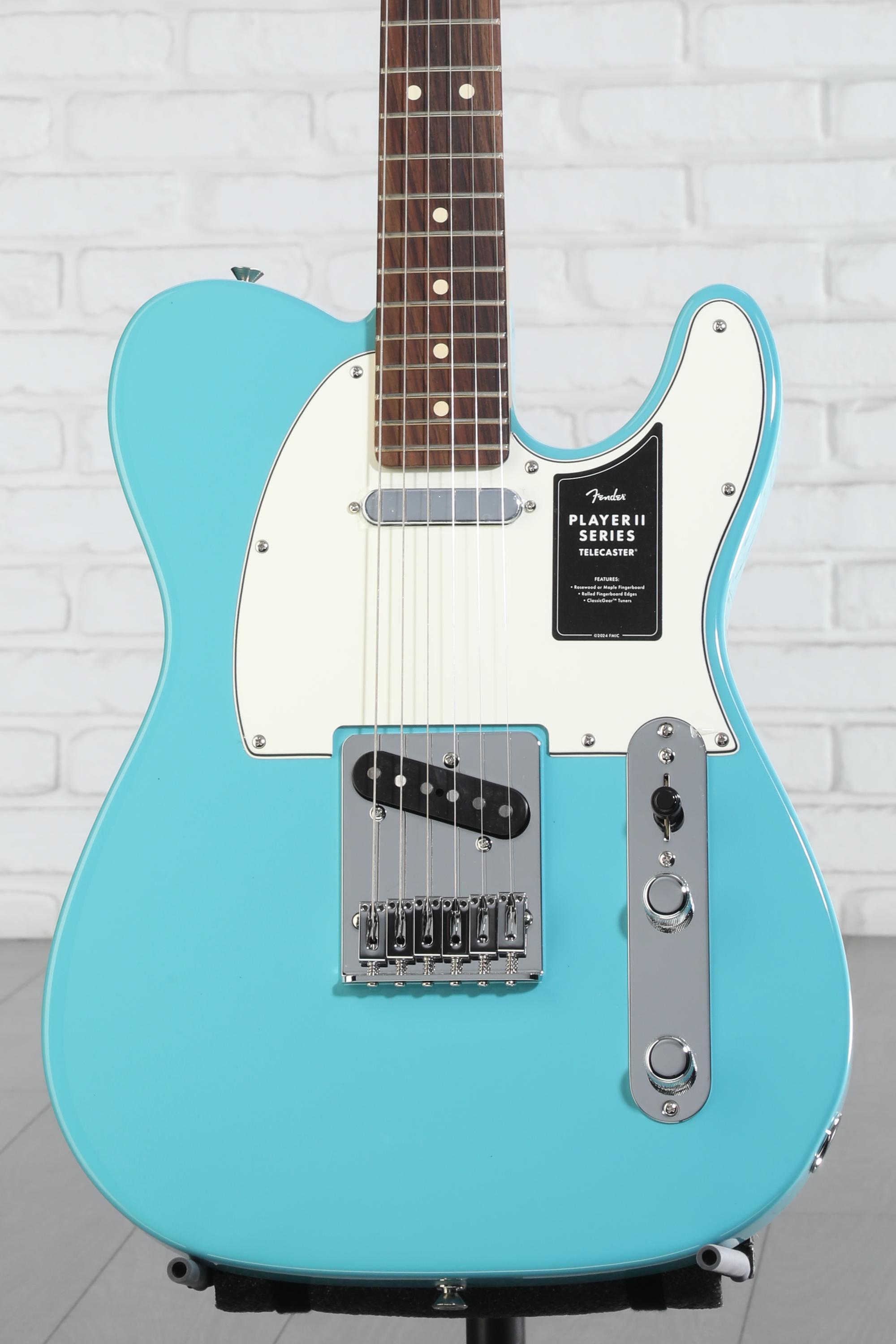 Fender Player II Telecaster Electric Guitar - Aquatone Blue with