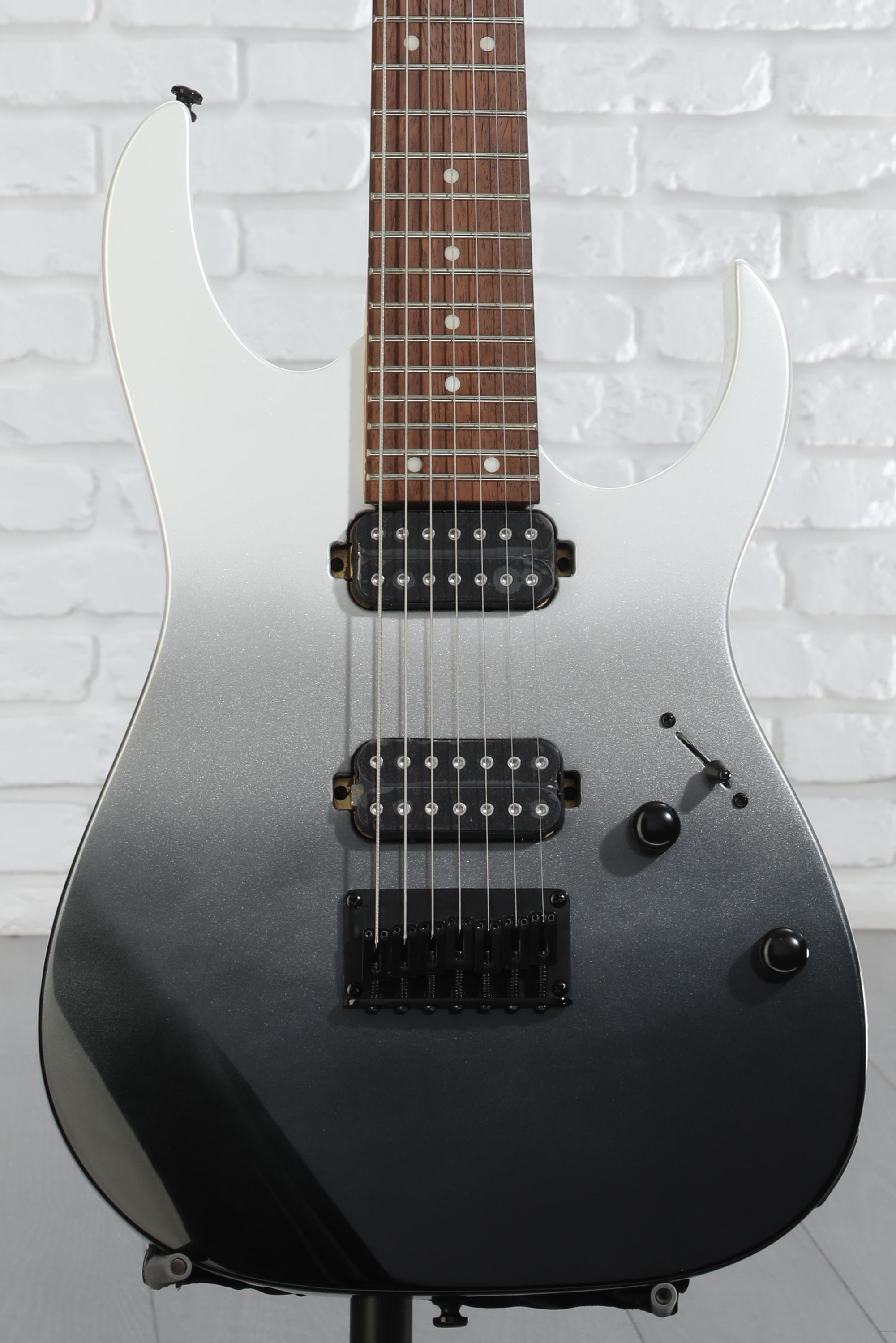 Ibanez RG7421 7-String Electric Guitar - Pearl Black Fade Metallic