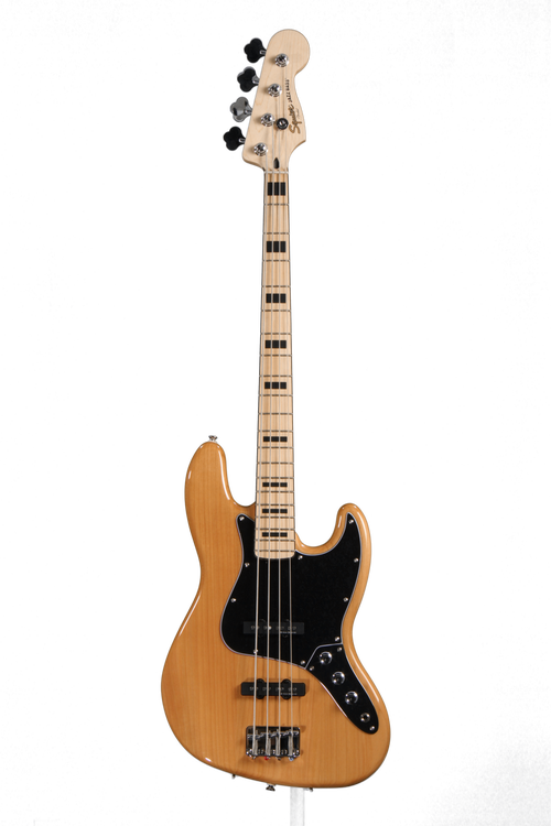 Squier Vintage Modified Jazz Bass - Natural Reviews | Sweetwater