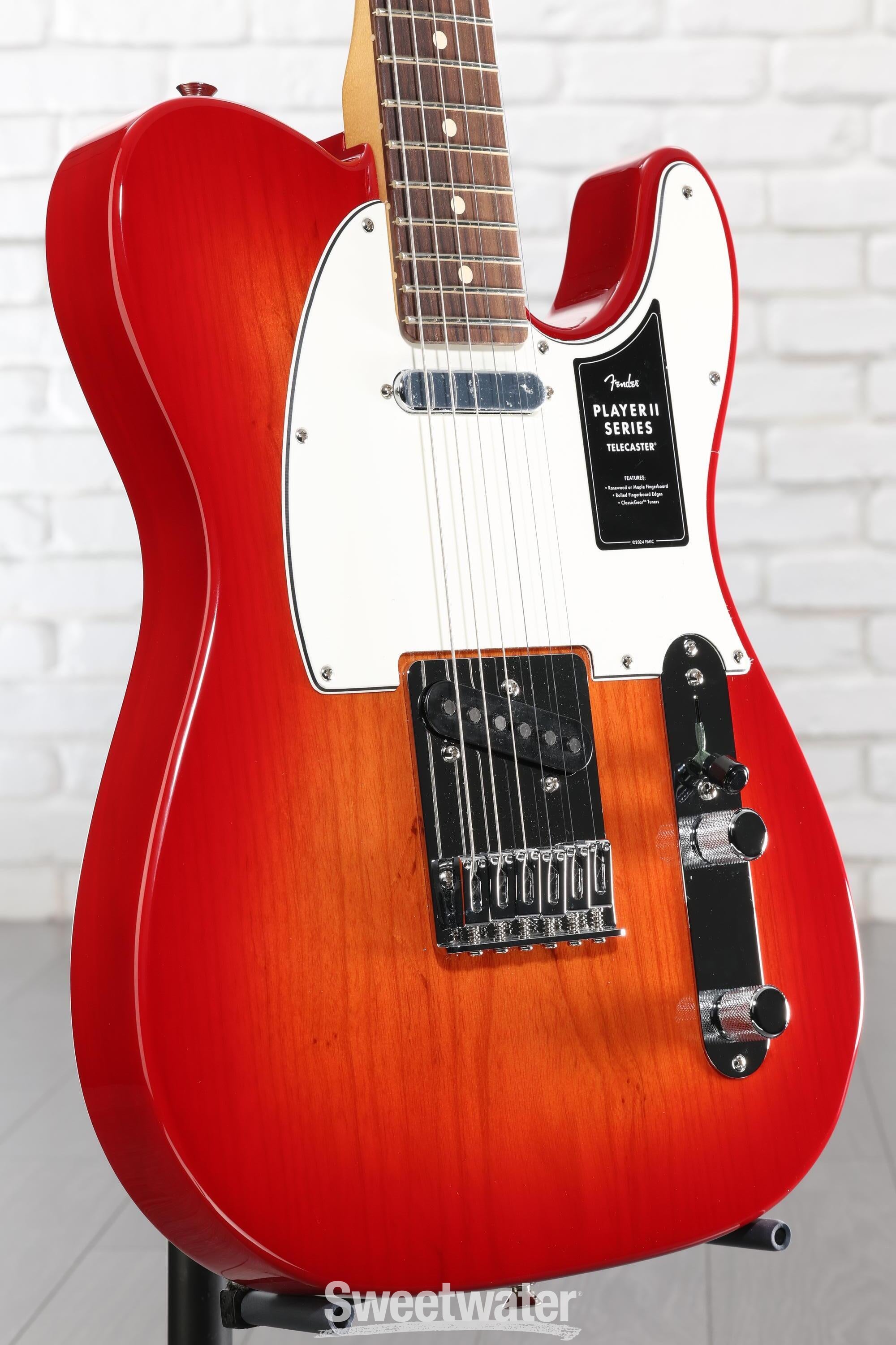 Fender Player II Telecaster Electric Guitar - Aged Cherry Burst