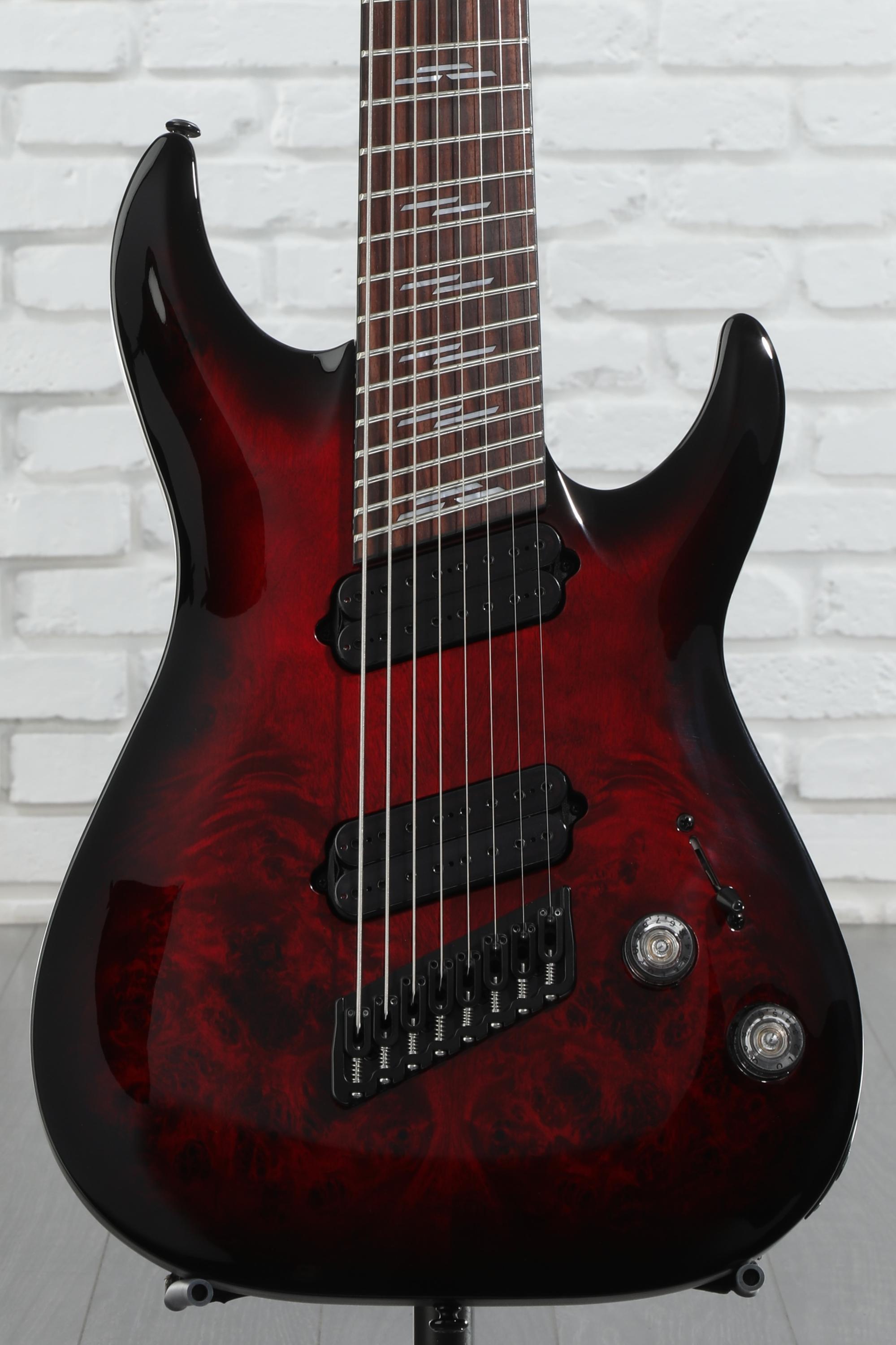 Schecter Omen Elite-8 Multiscale 8-string Electric Guitar