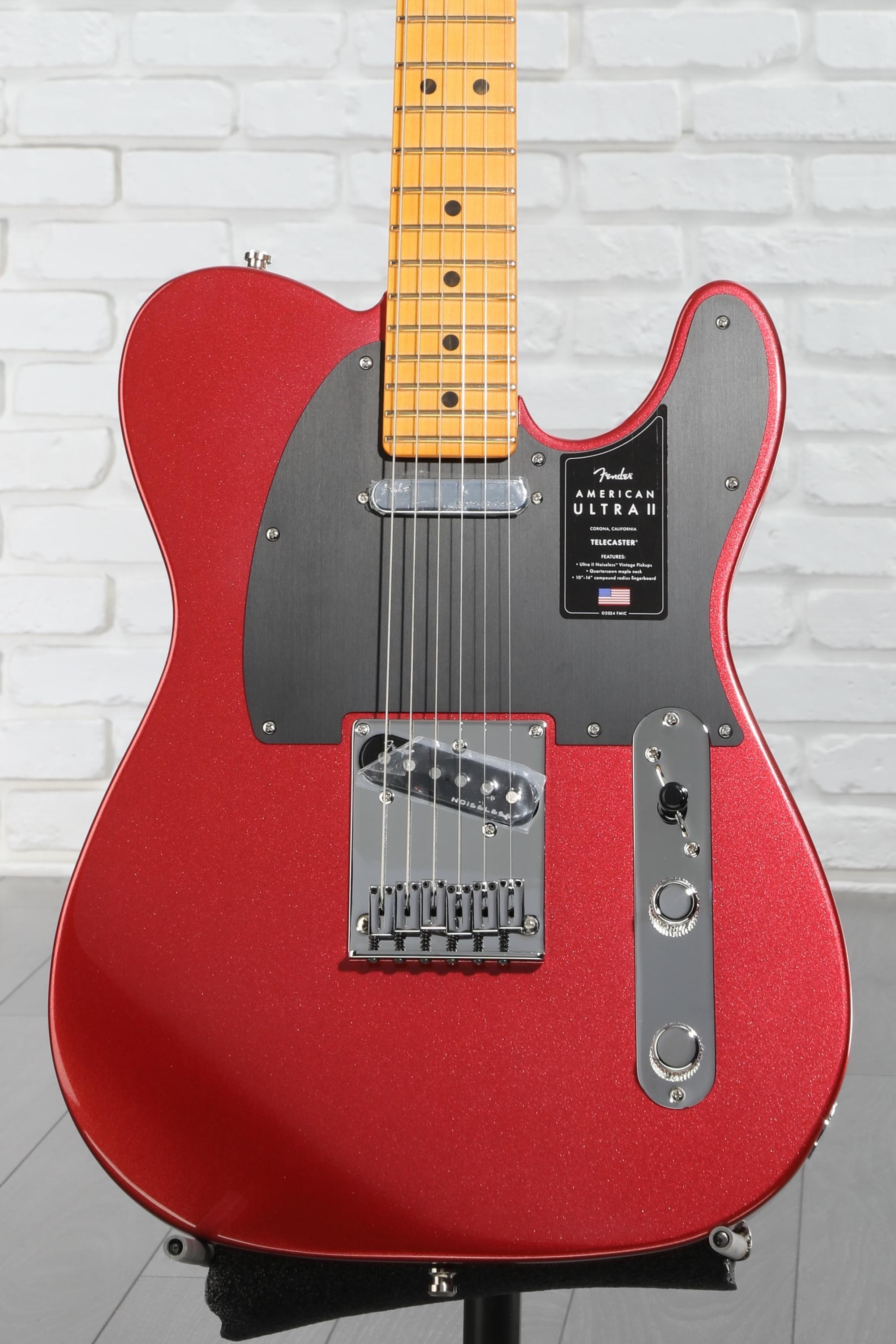 Fender American Ultra II Telecaster Electric Guitar - Sinister Red