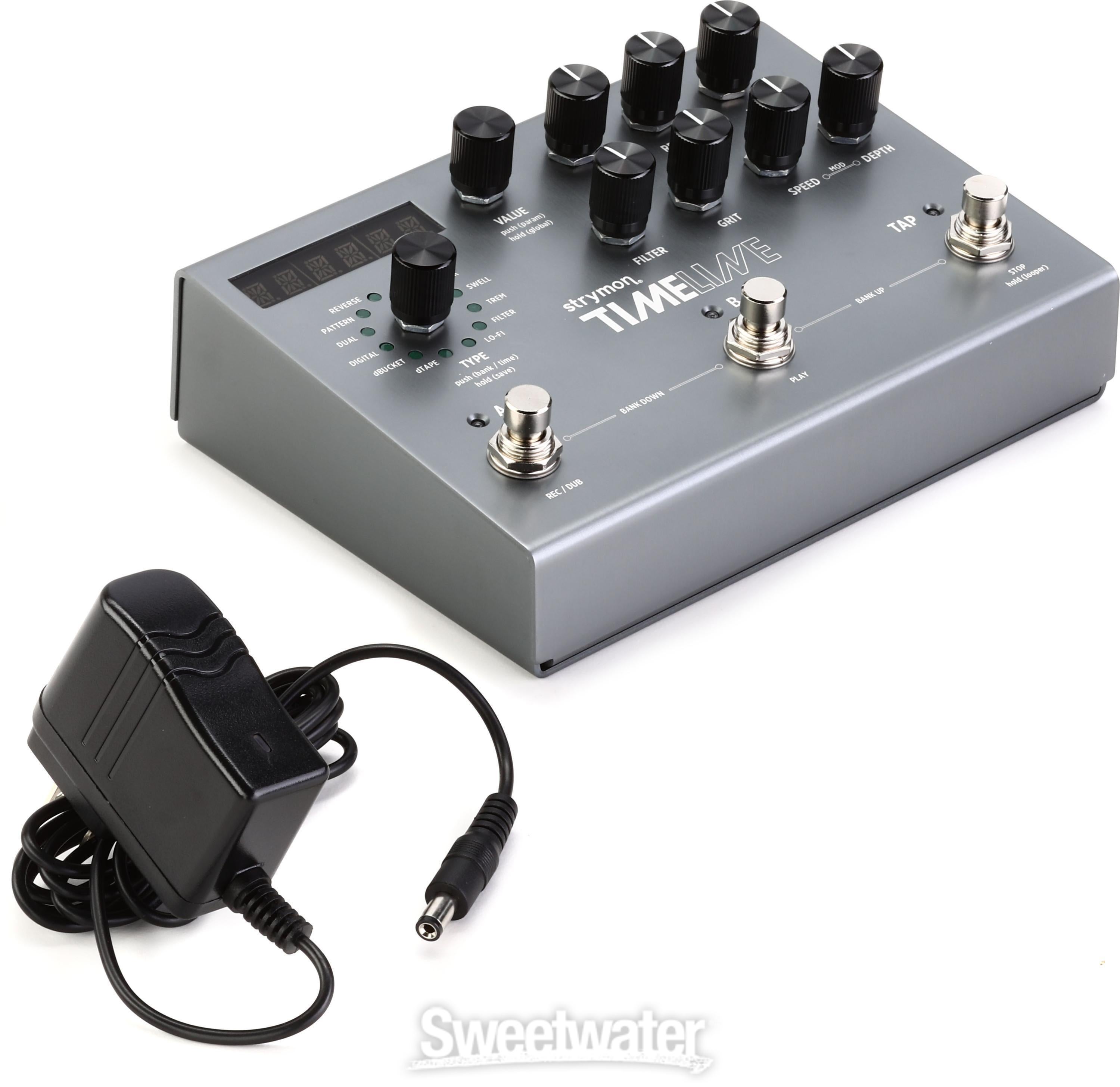 Strymon TimeLine Multidimensional Delay Pedal Reviews | Sweetwater