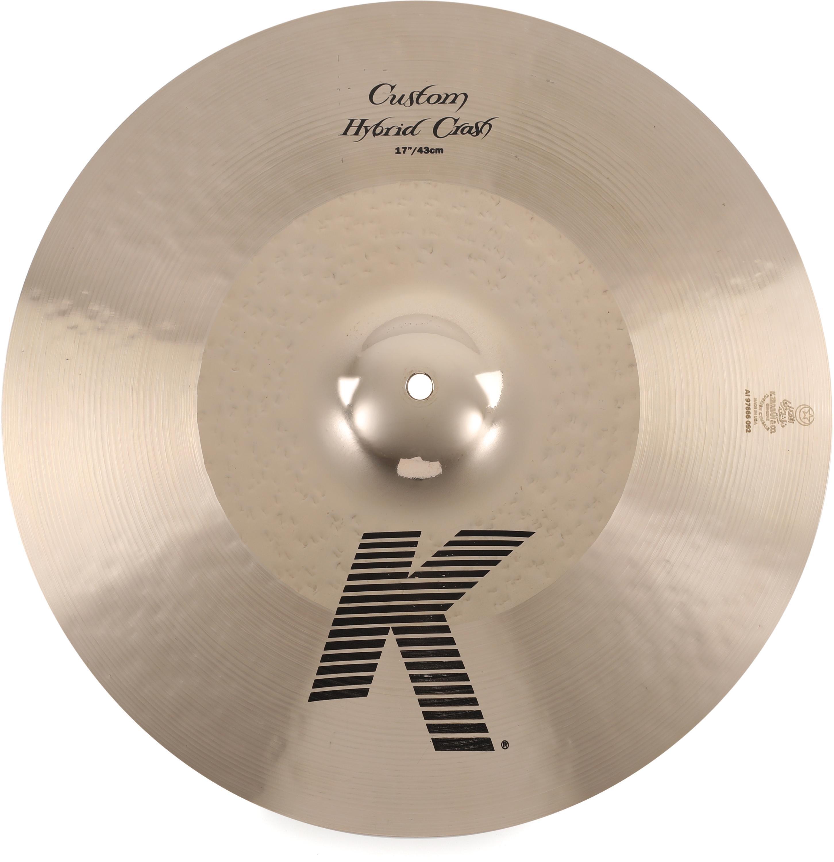 Zildjian 17 inch K Custom Hybrid Crash Cymbal