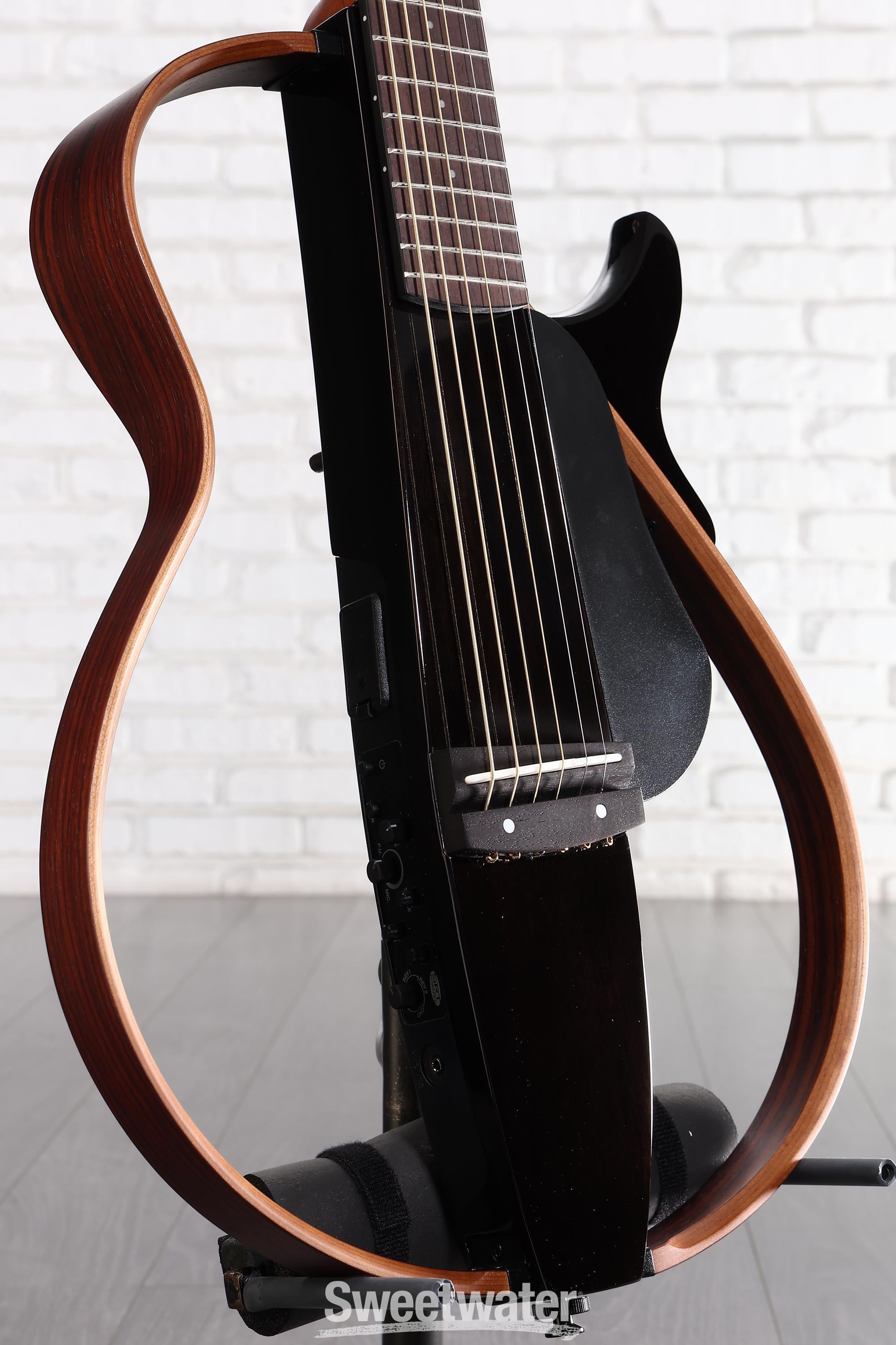 Photo of Yamaha SLG200S Silent Guitar - Translucent Black