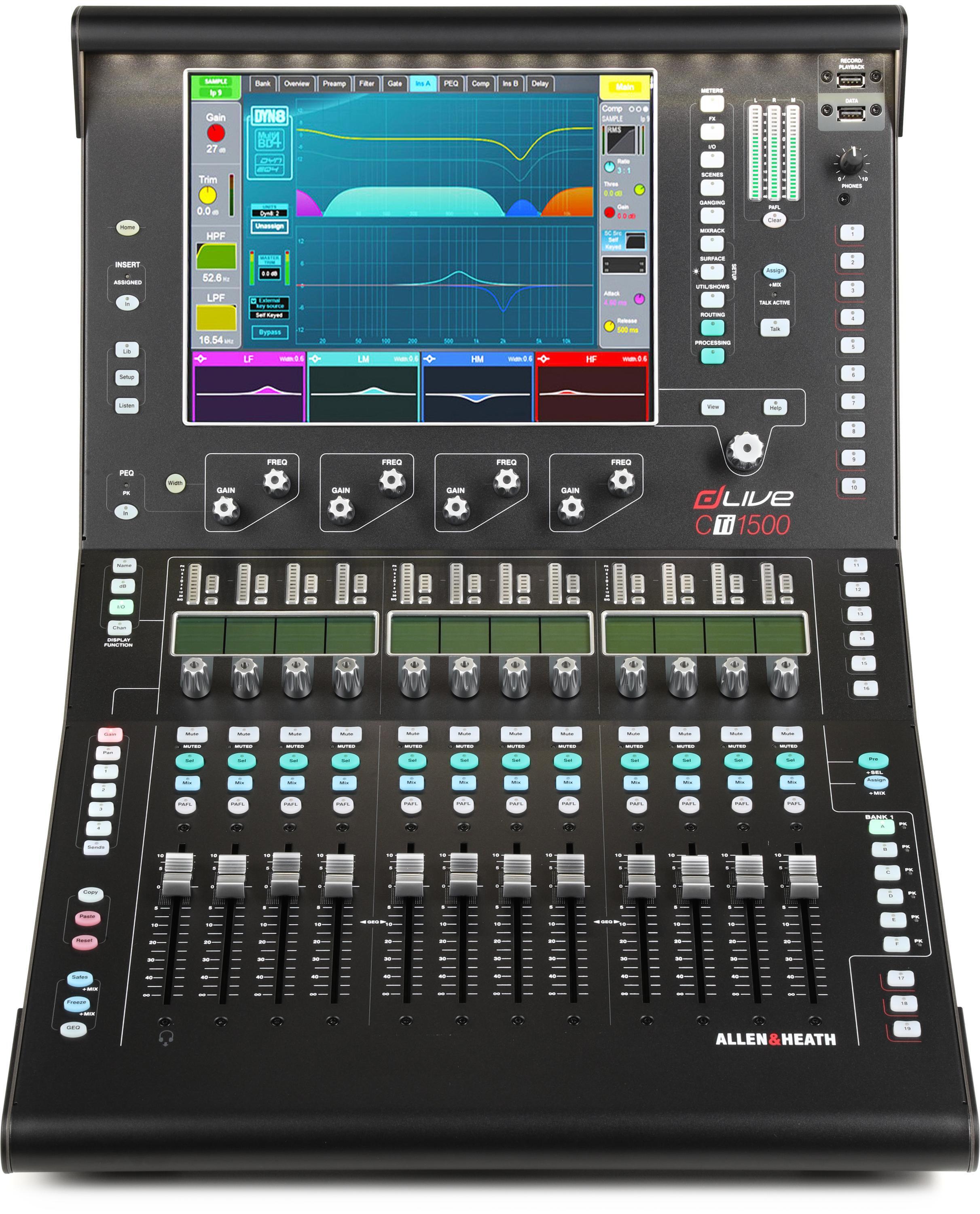 Allen & Heath dLive CTi1500 Control Surface for MixRack | Sweetwater