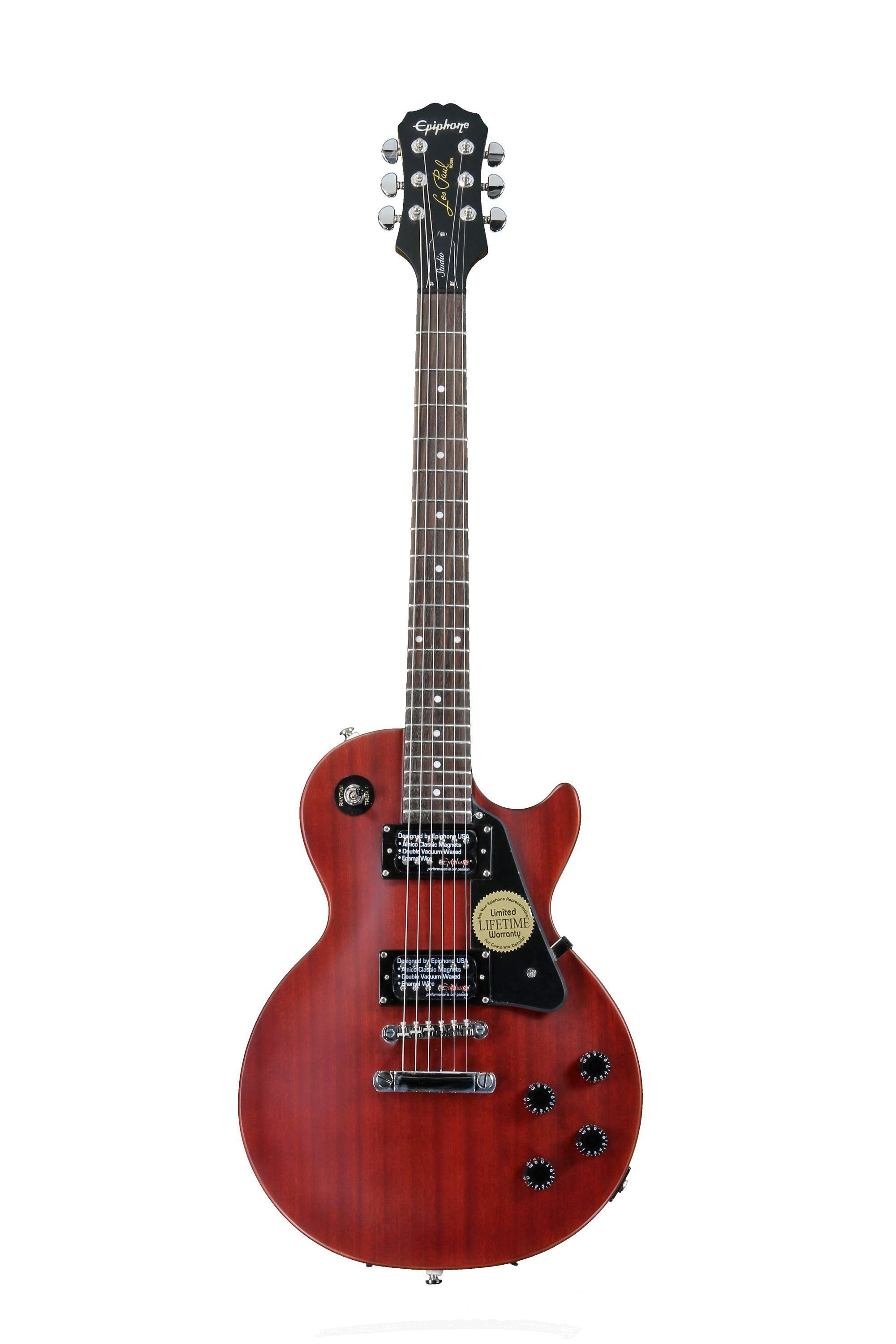 Epiphone Les Paul Studio - Worn Cherry Reviews | Sweetwater