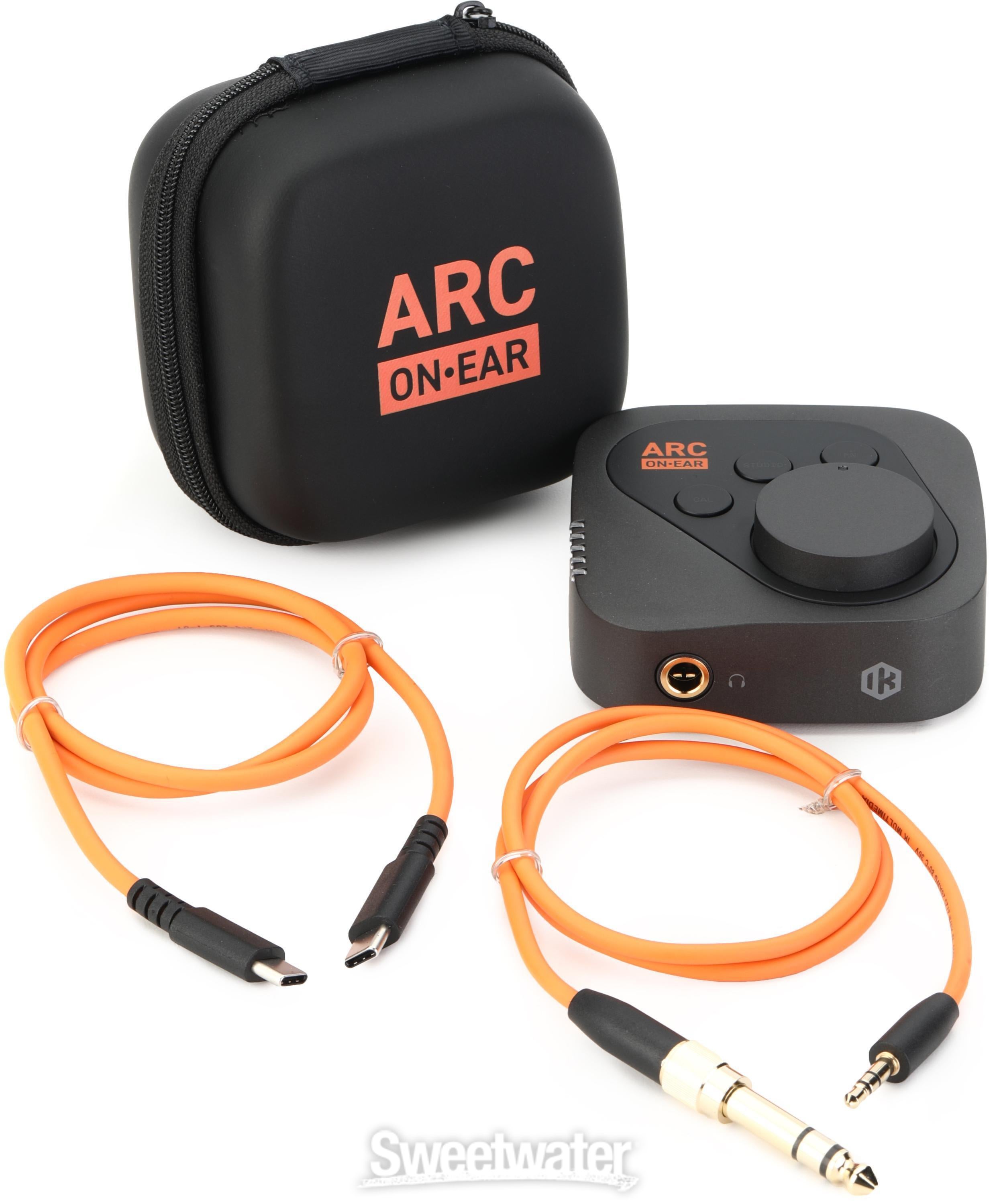 IK Multimedia ARC ON-EAR Headphone Amplifier and DAC Reviews