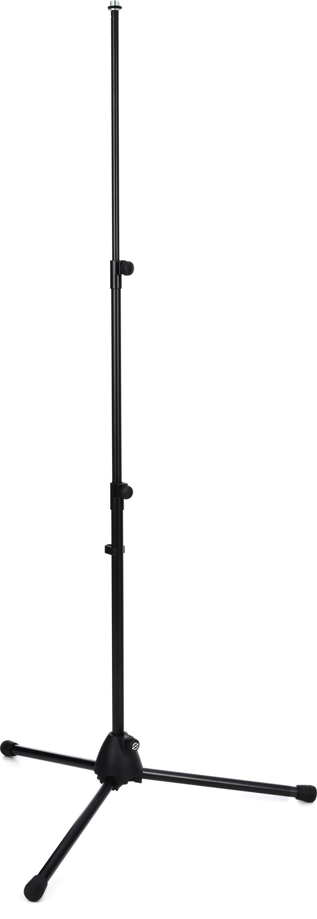 K&M 199 Microphone Stand - Black | Sweetwater