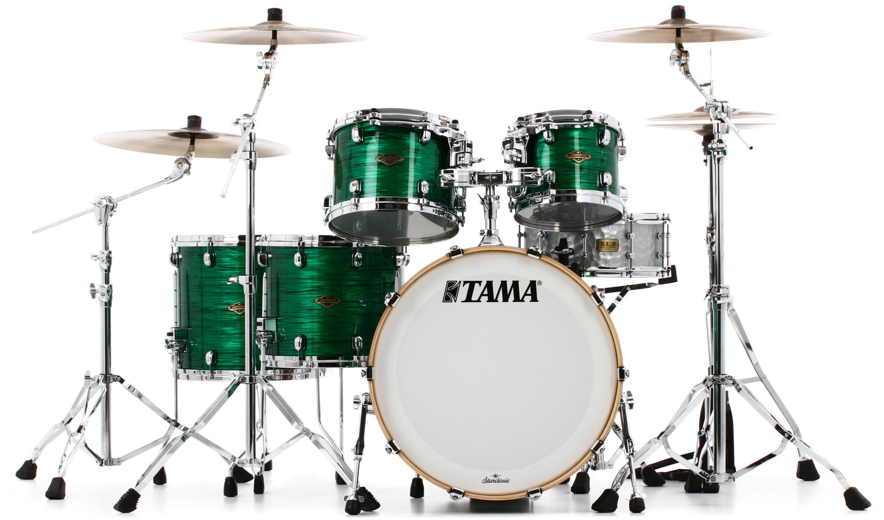 Tama Starclassic Walnut/Birch WBR52LS 5-piece Shell Pack - Jade