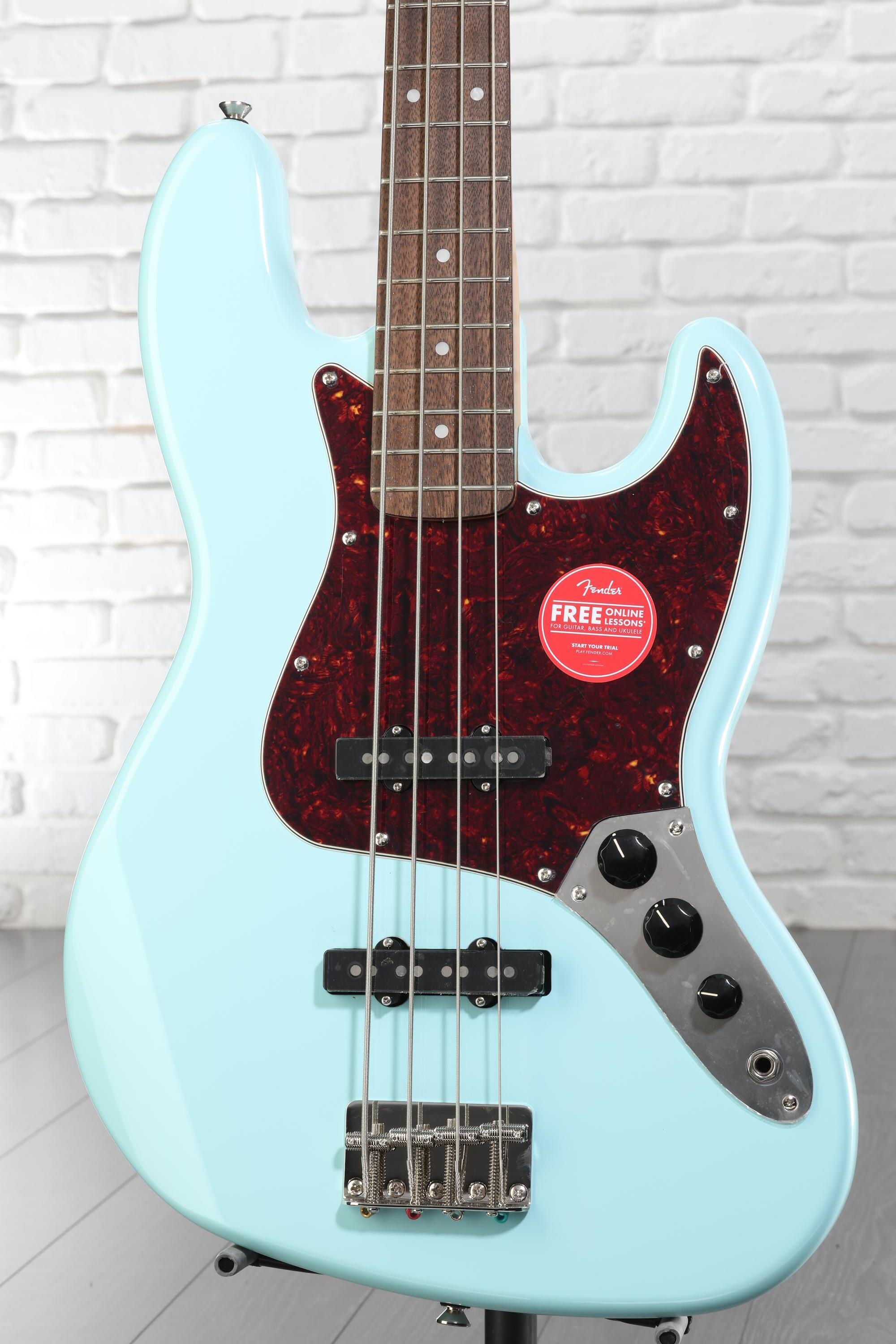 Squier Classic Vibe '60s Jazz Bass - Daphne Blue | Sweetwater
