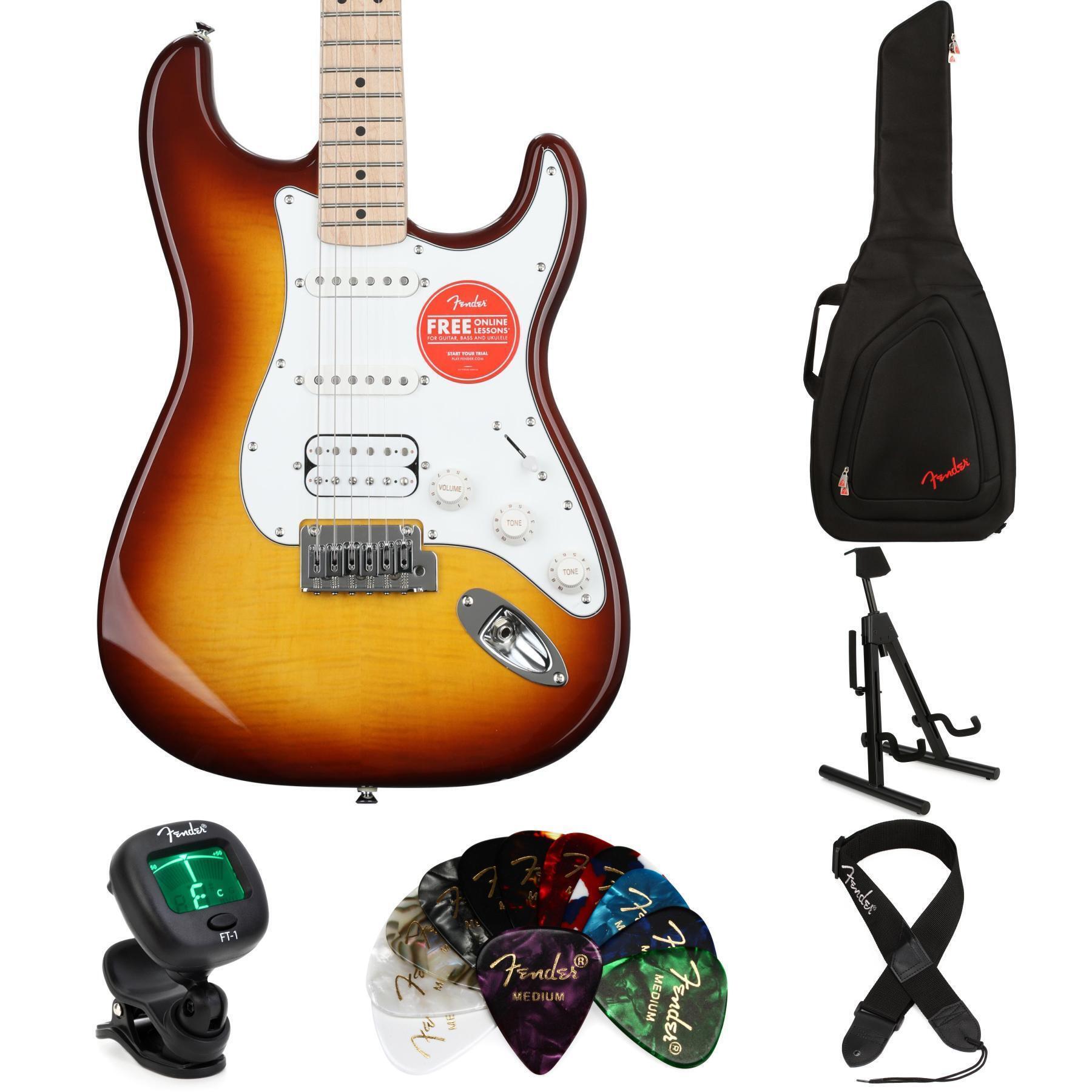 Squier Affinity Series Stratocaster FMT HSS Electric Guitar Squier Affinity Series Stratocaster FMT HSS Electric Guitar
