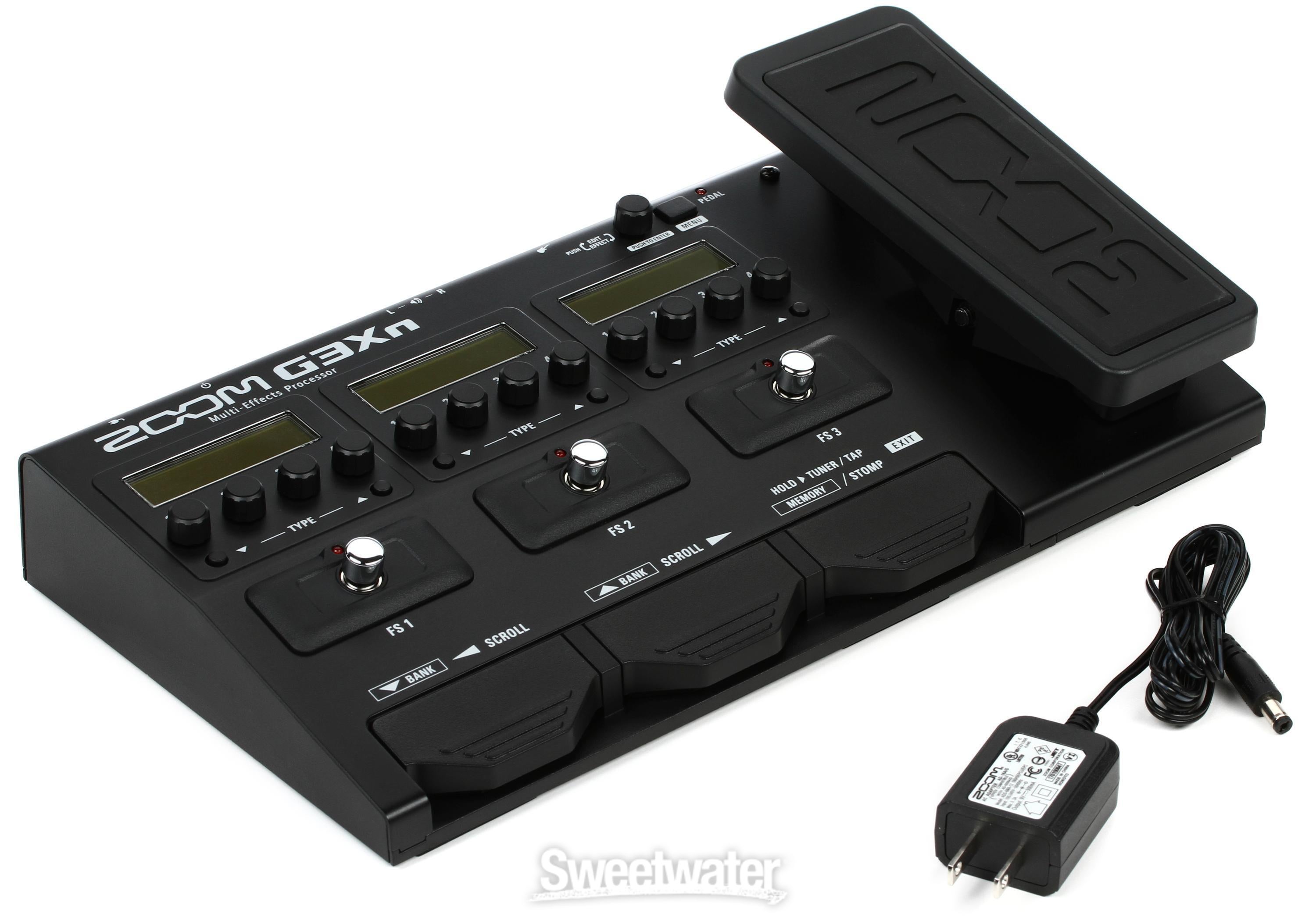 Zoom G3Xn Multi-effects Processor with Expression Pedal