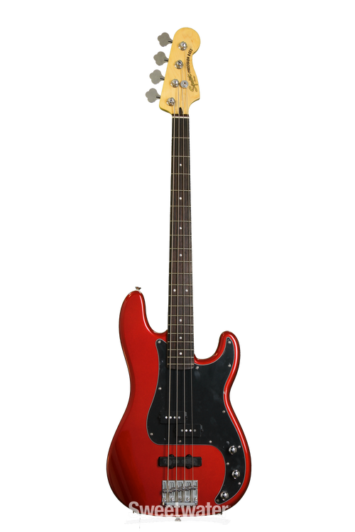 Squier Vintage Modified Precision Bass PJ - Candy Apple Red 