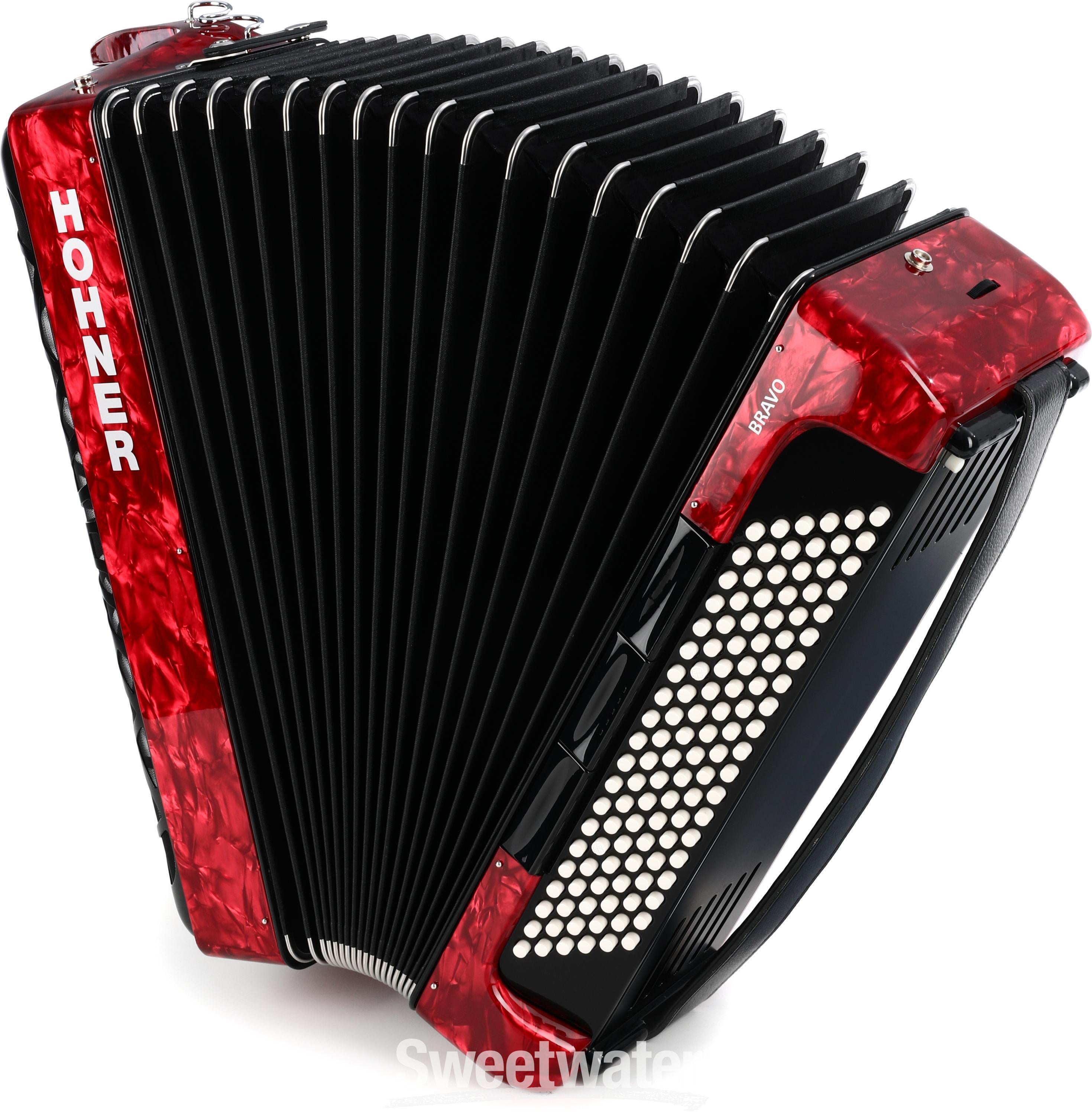 お取り寄せ商品 / BRAVO III 120 / RED / HOHNER（ホーナー ...