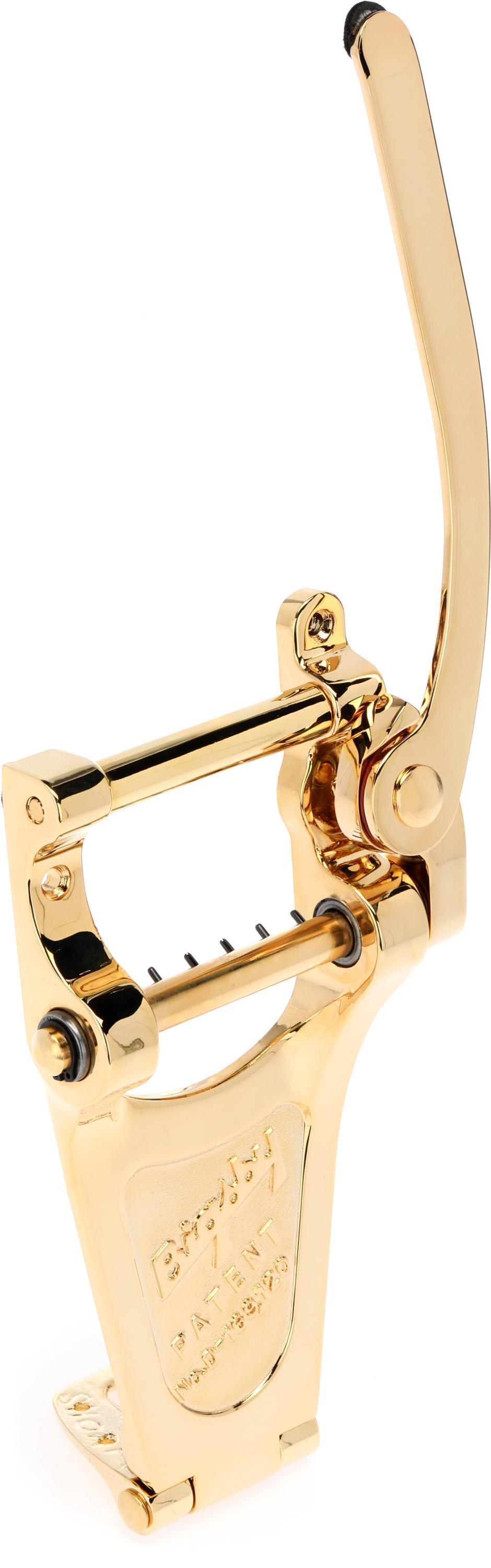 Bigsby B7 Vibrato Tailpiece for Archtop Guitars - All Gold