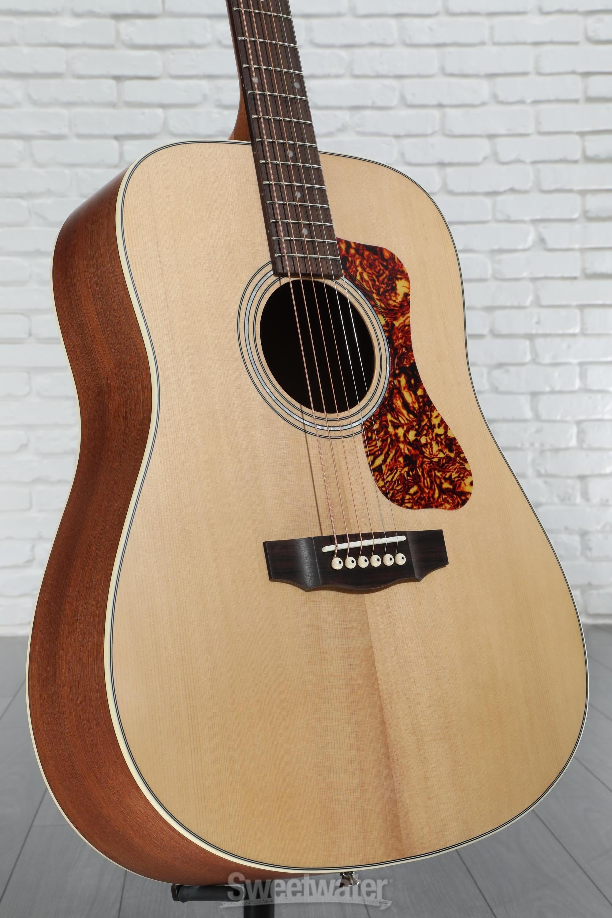 Guild D-240E Acoustic-Electric Guitar - Natural | Sweetwater