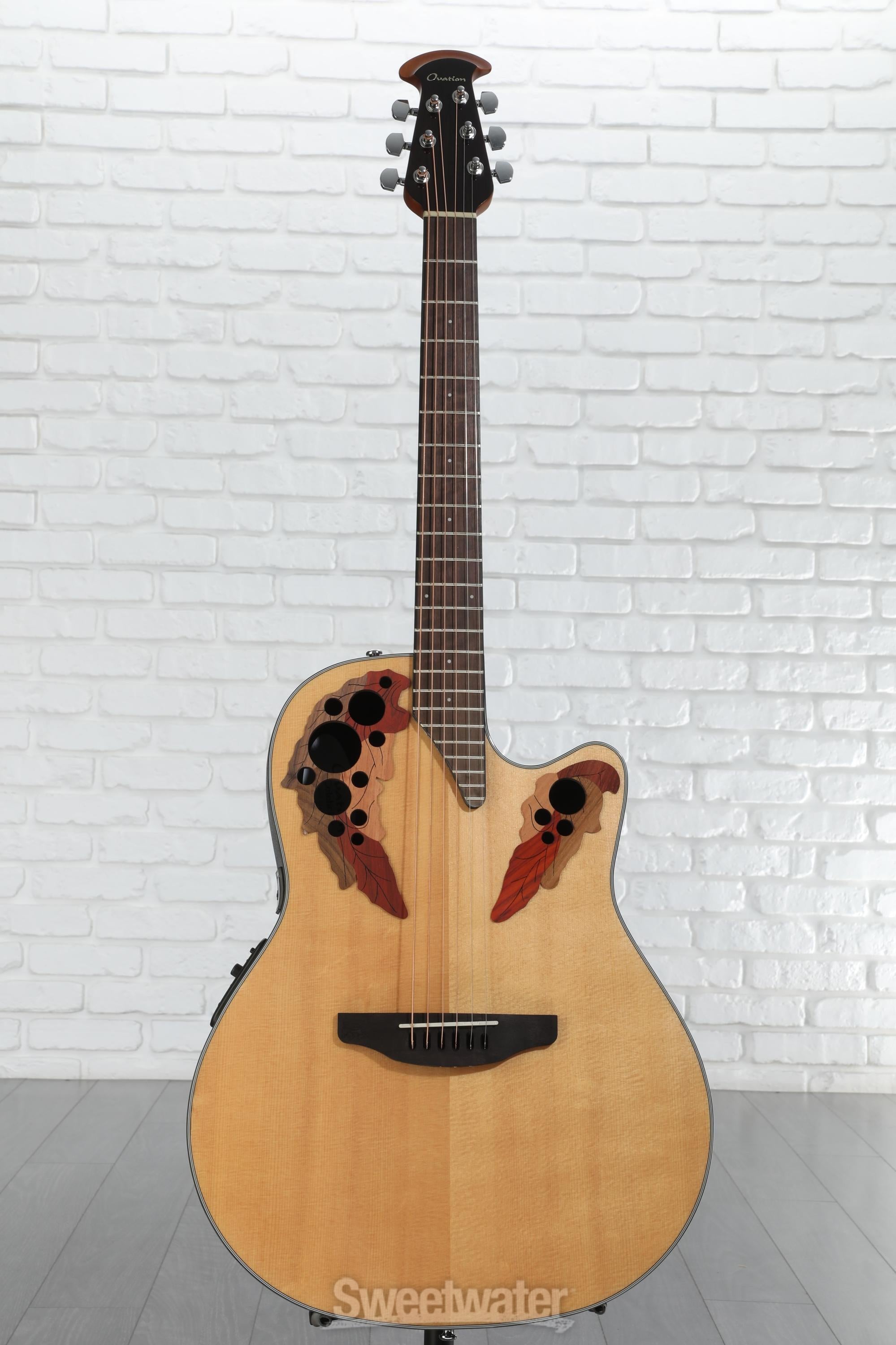Amazon.com: Ovation Celebrity Elite CE44C-4A Mid-depth
