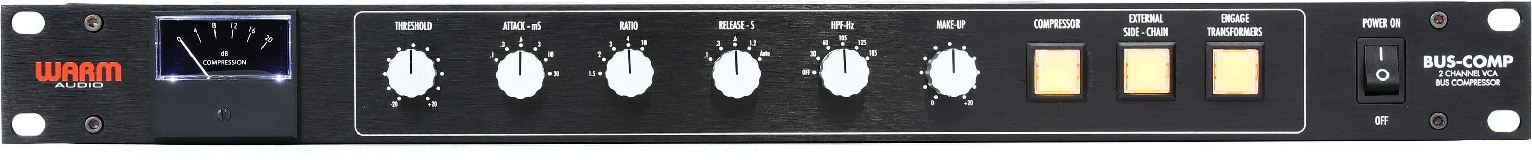 Warm Audio Bus-Comp 2-channel Stereo VCA Bus Compressor | Sweetwater