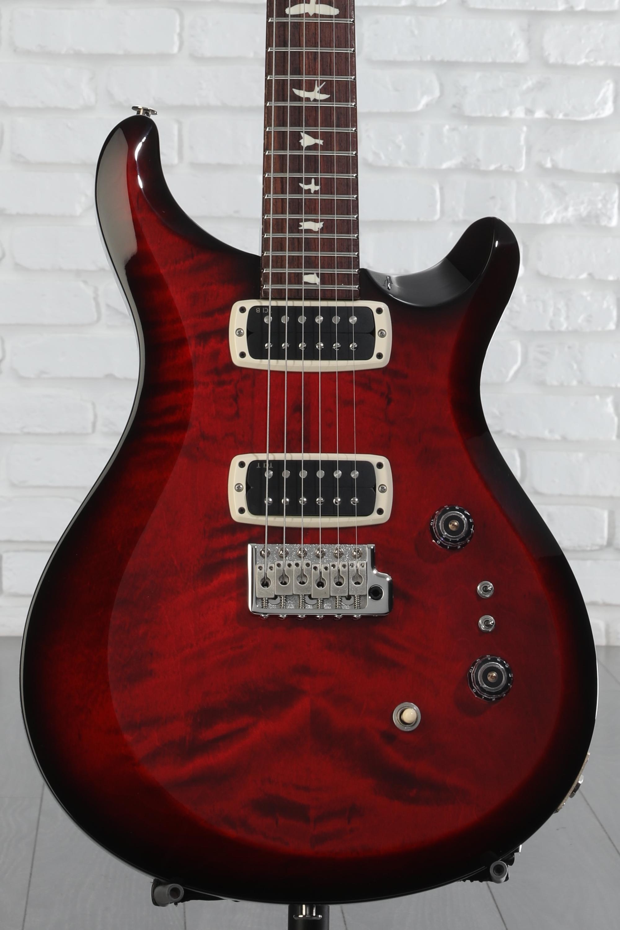 PRS S2 Custom 24-08 Electric Guitar - Fire Red Burst