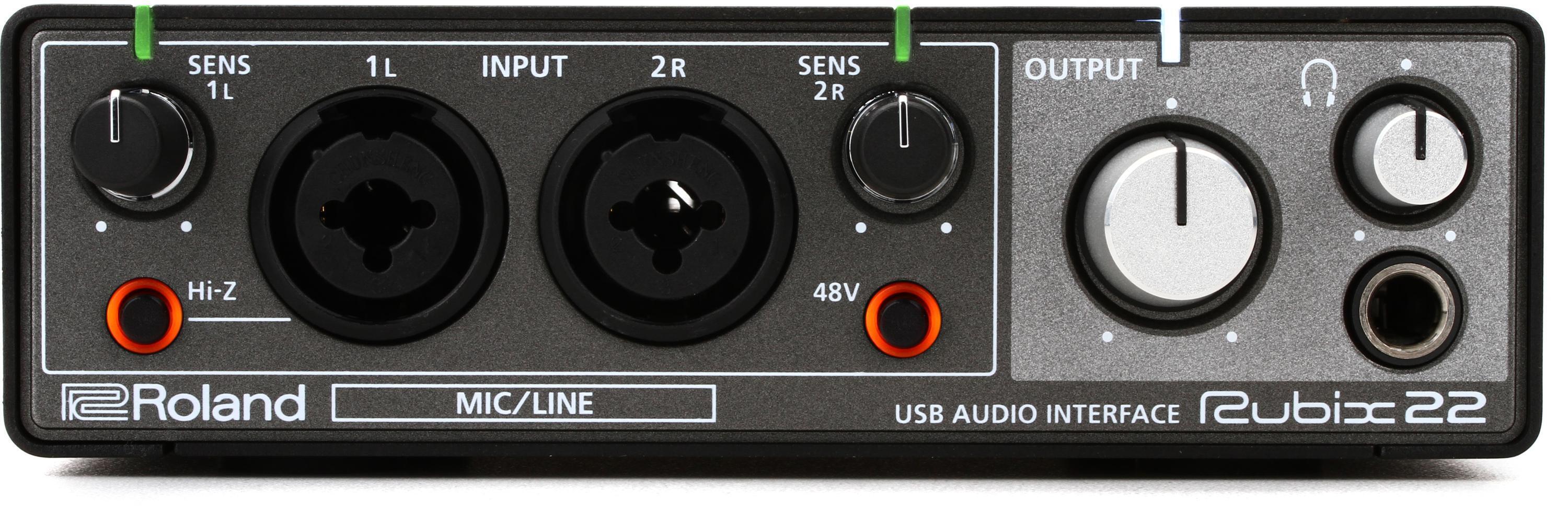 Roland Rubix 22 USB Audio Interface | Sweetwater