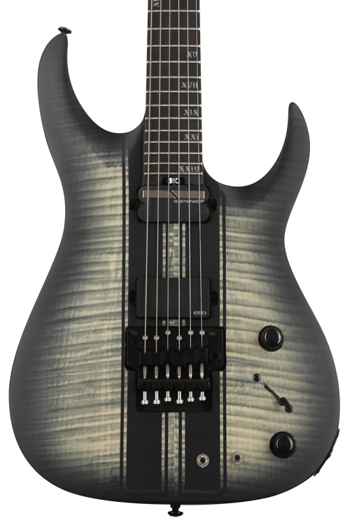 Schecter Banshee GT-6 FR S Electric Guitar - Satin Charcoal Burst