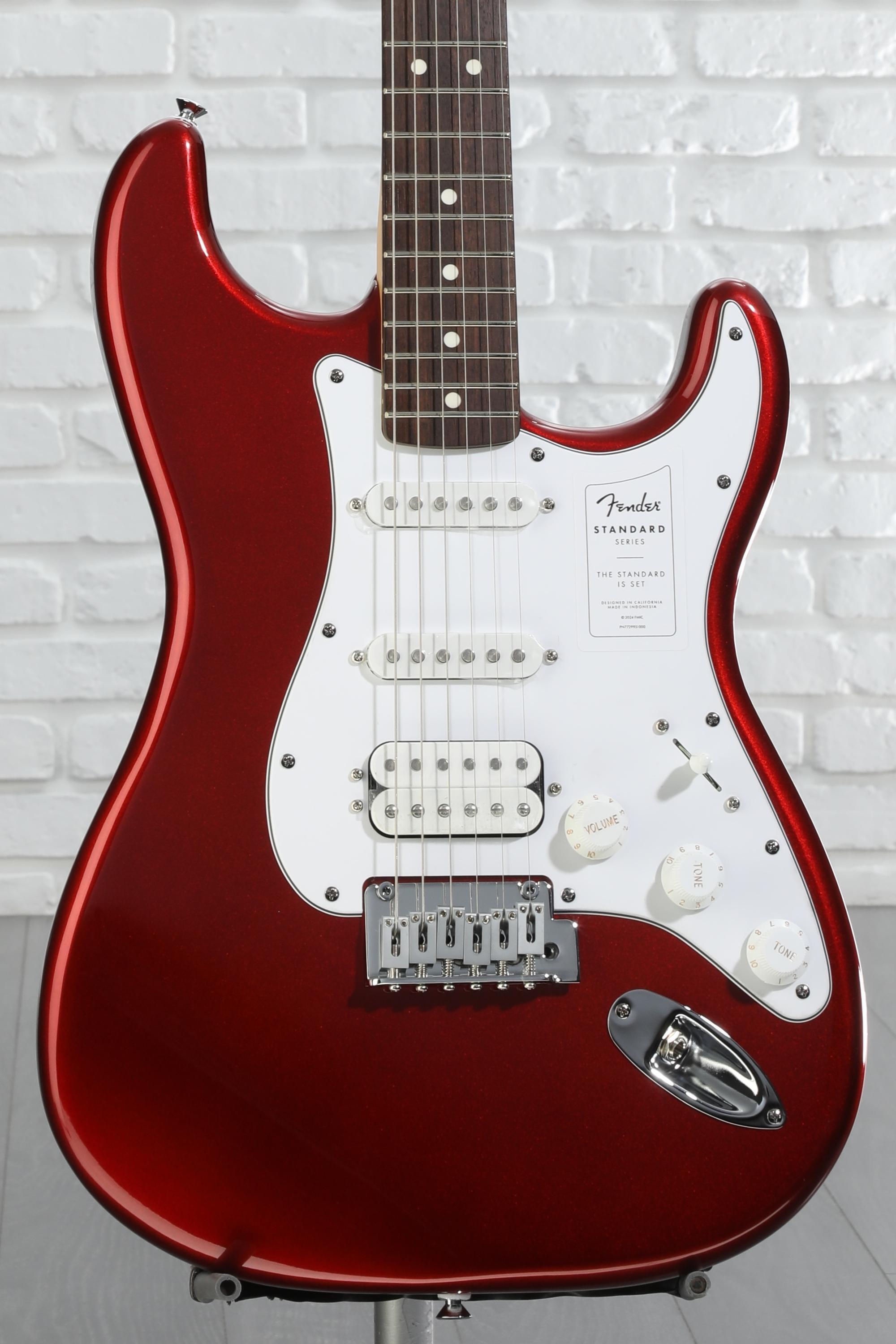 Fender Standard Stratocaster HSS Electric Guitar - Candy