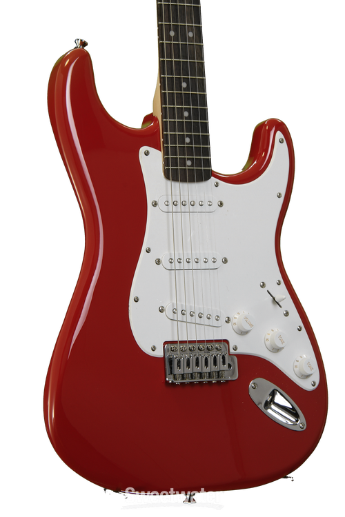 Squier Bullet Strat - Fiesta Red | Sweetwater