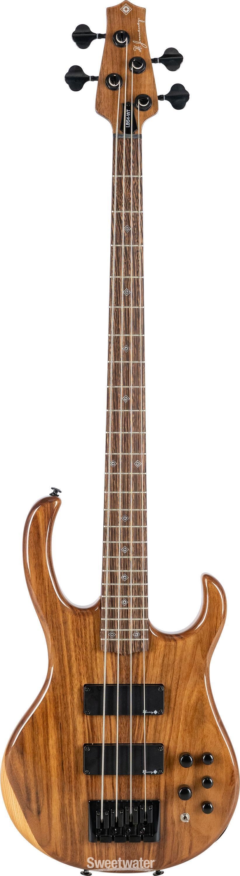 H. Jimenez LBS4 Electric Bass Guitar - Natural | Sweetwater