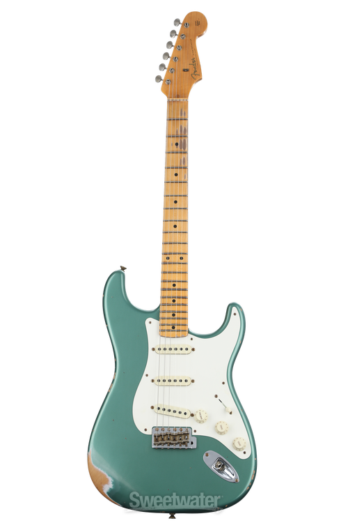 ギター CustomElectrolic Relic OliveGreen Strato Fender Custom Shop ZF Stratocaster Journeyman Relic Olive