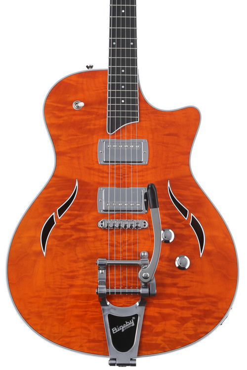 Taylor T3/B Semi-hollowbody Electric Guitar with Bigsby - Orange