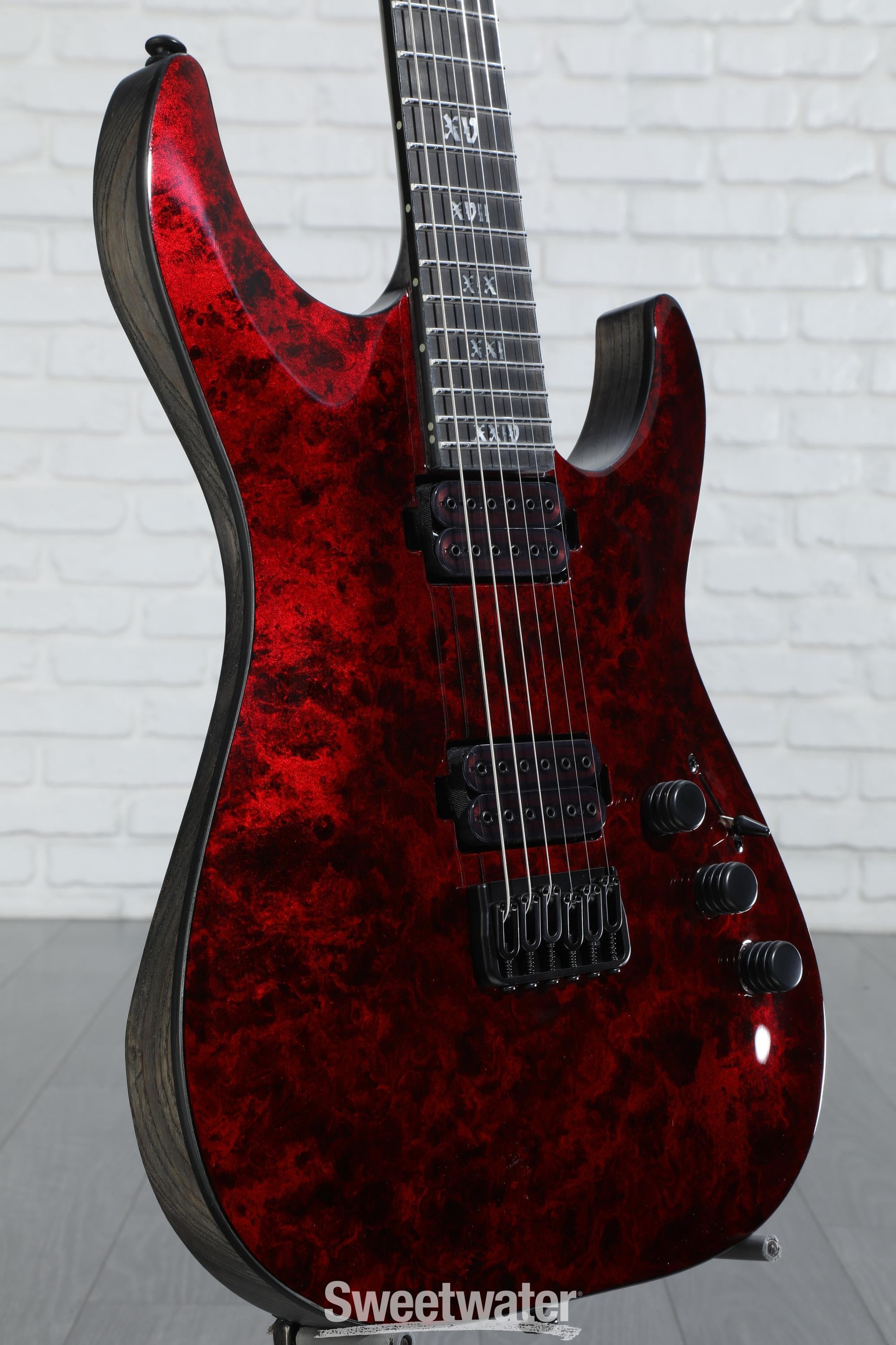 Schecter C-1 Apocalypse Electric Guitar - Red Reign | Sweetwater