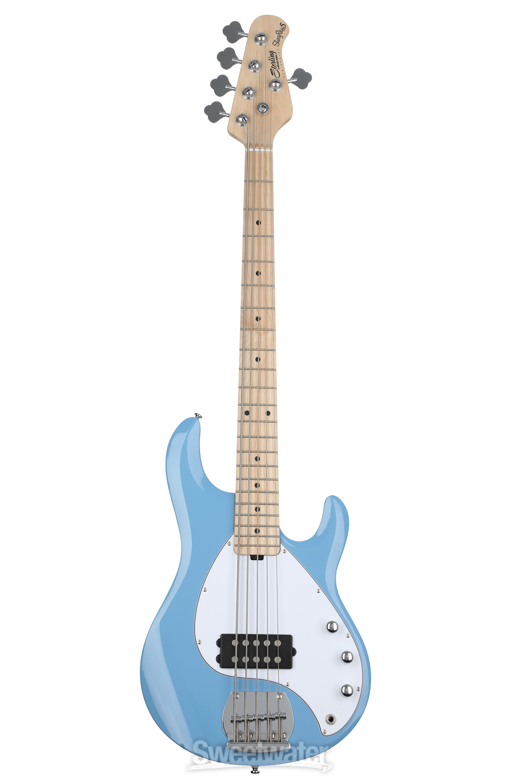Sterling By Music Man StingRay RAY5 Bass Guitar - Chopper