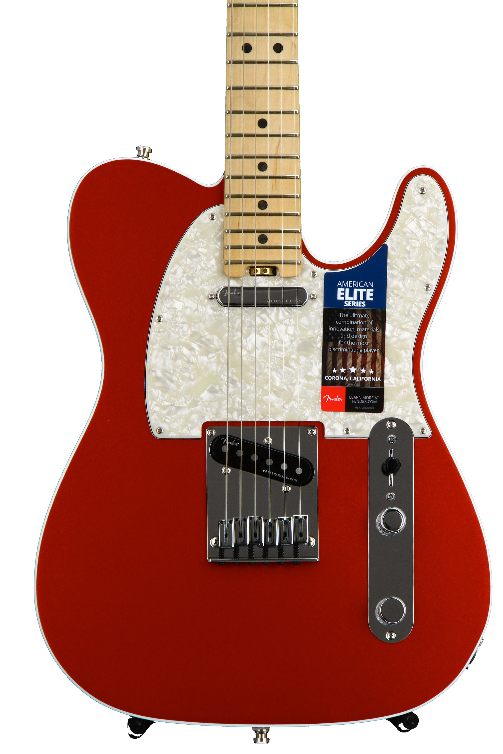 ギター Fender American Elite telecaster Fender American Elite Telecaster - Mystic Black w/ Maple