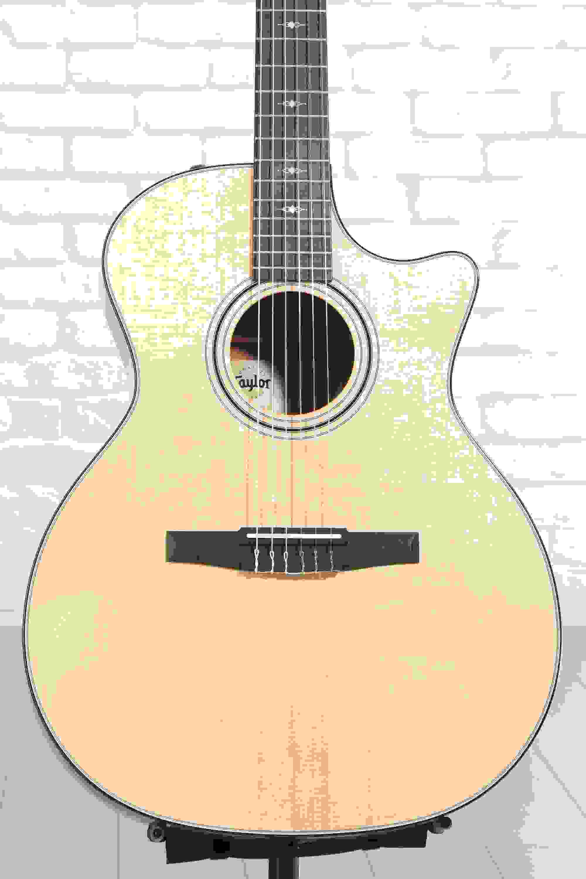 Taylor 314ce-N Nylon Acoustic-electric Guitar - Natural Sitka Spruce