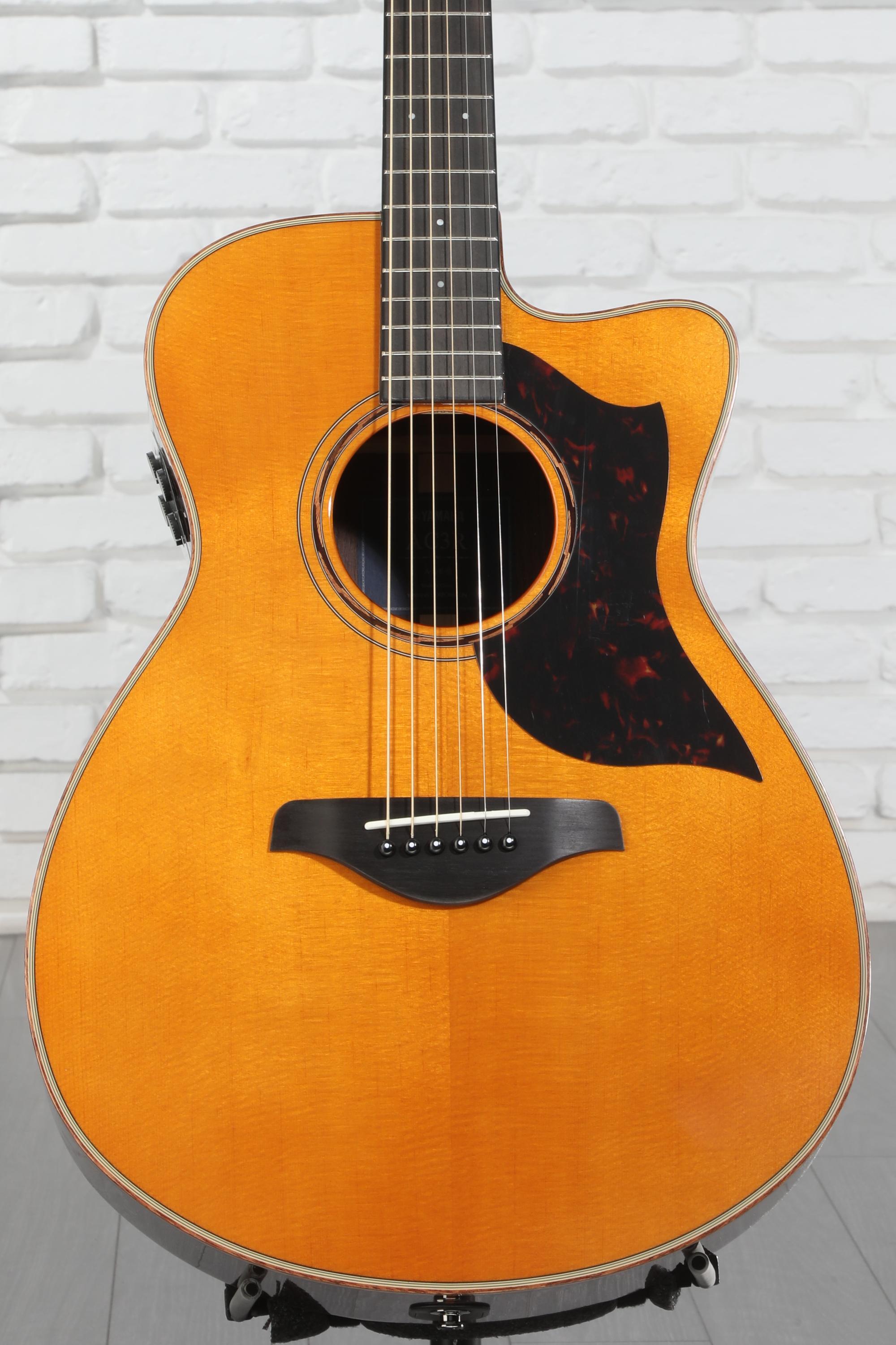 Yamaha AC3R ARE Concert Cutaway Acoustic-electric Guitar - Vintage