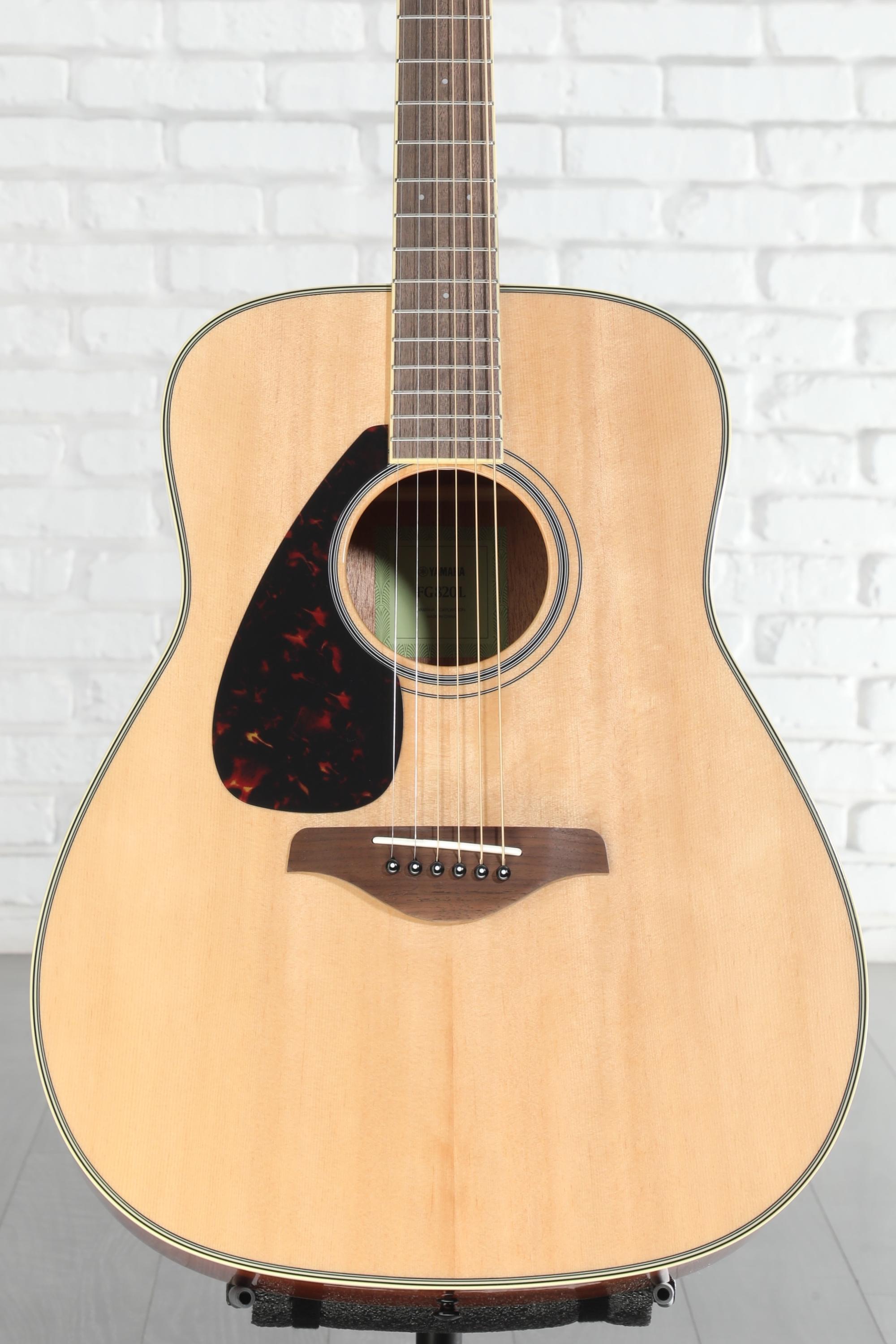 Yamaha FG820L Left-handed Dreadnought Acoustic Guitar - Natural