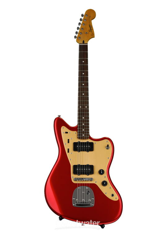 Squier Deluxe Jazzmaster with Tremolo - Candy Apple Red Squier Deluxe Jazzmaster with Tremolo - Candy Apple Red