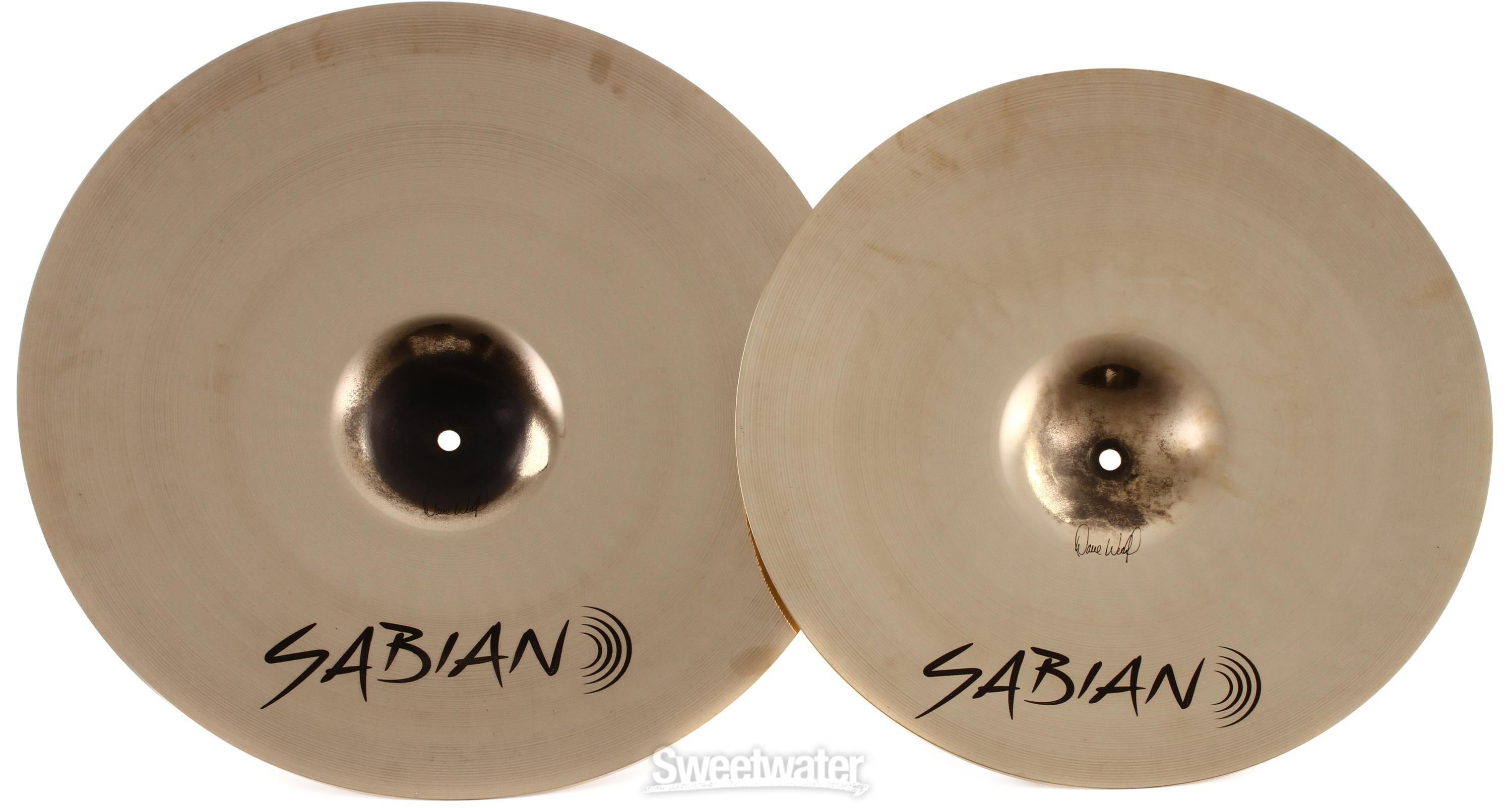 Sabian HHX Evolution Crash Cymbal Set - 17/19 inch