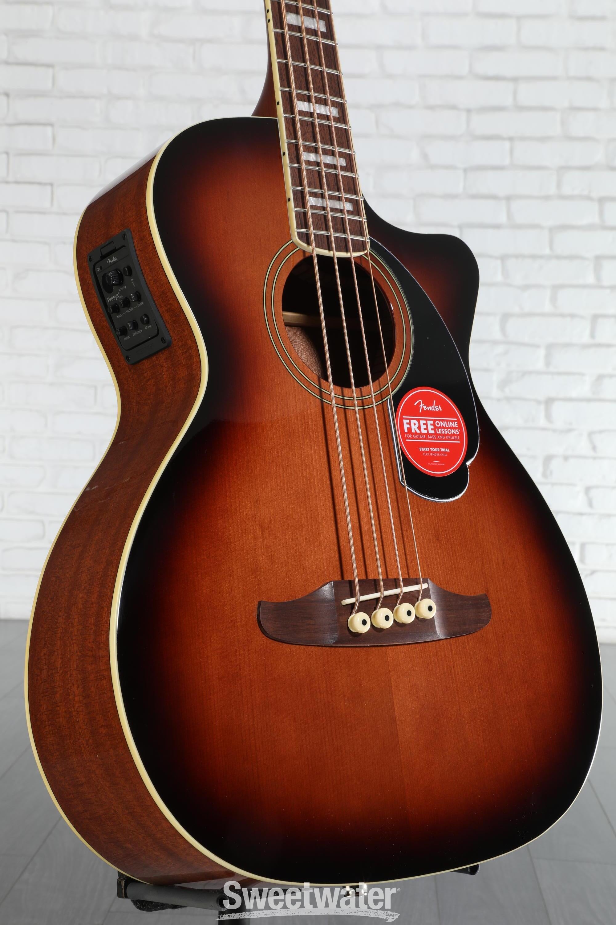 Fender Kingman Acoustic-electric Bass - Shaded Edge Burst Reviews