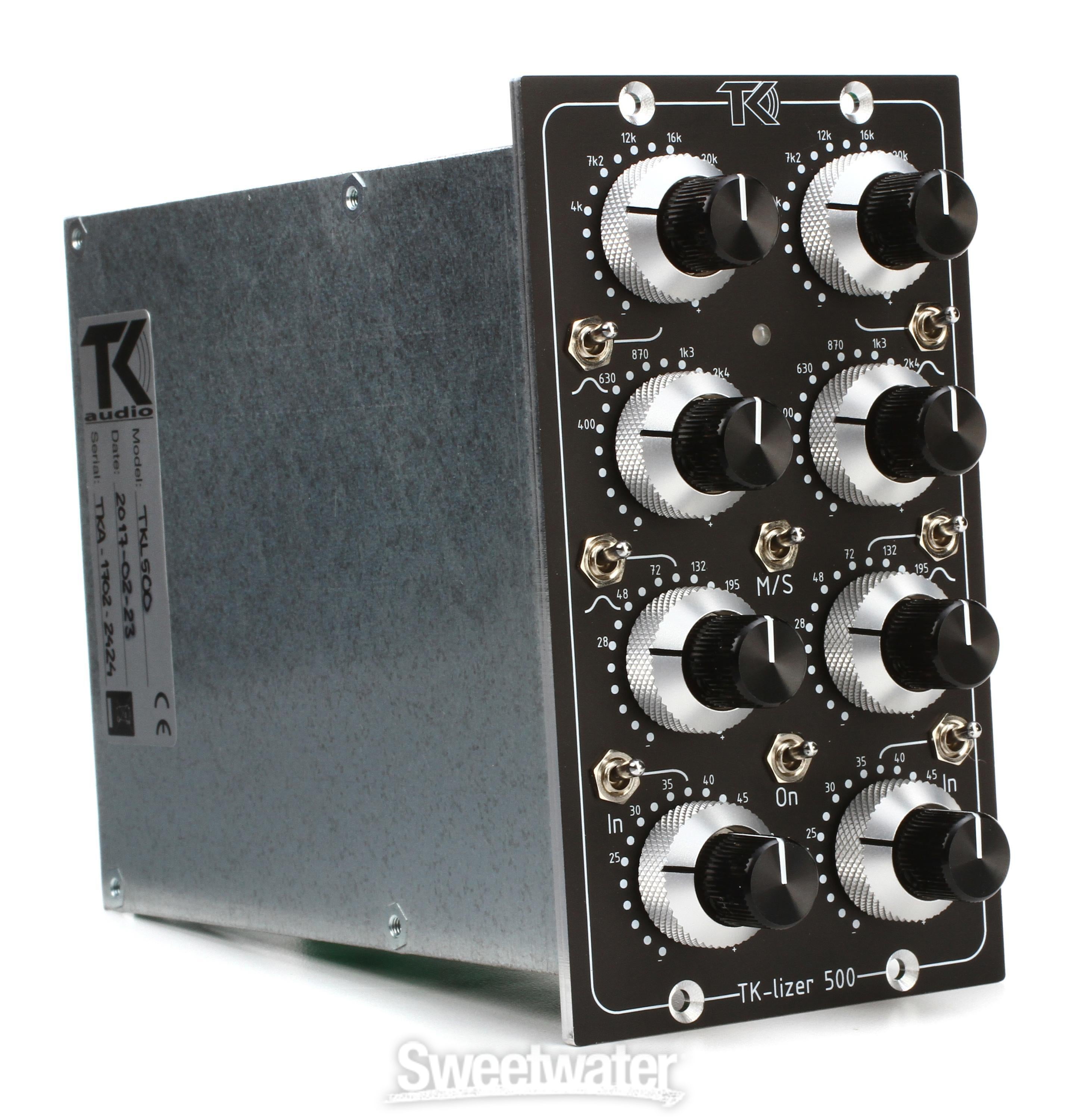 TK Audio TK-lizer 500 500 Series EQ with Mid/Side Processing Reviews |  Sweetwater