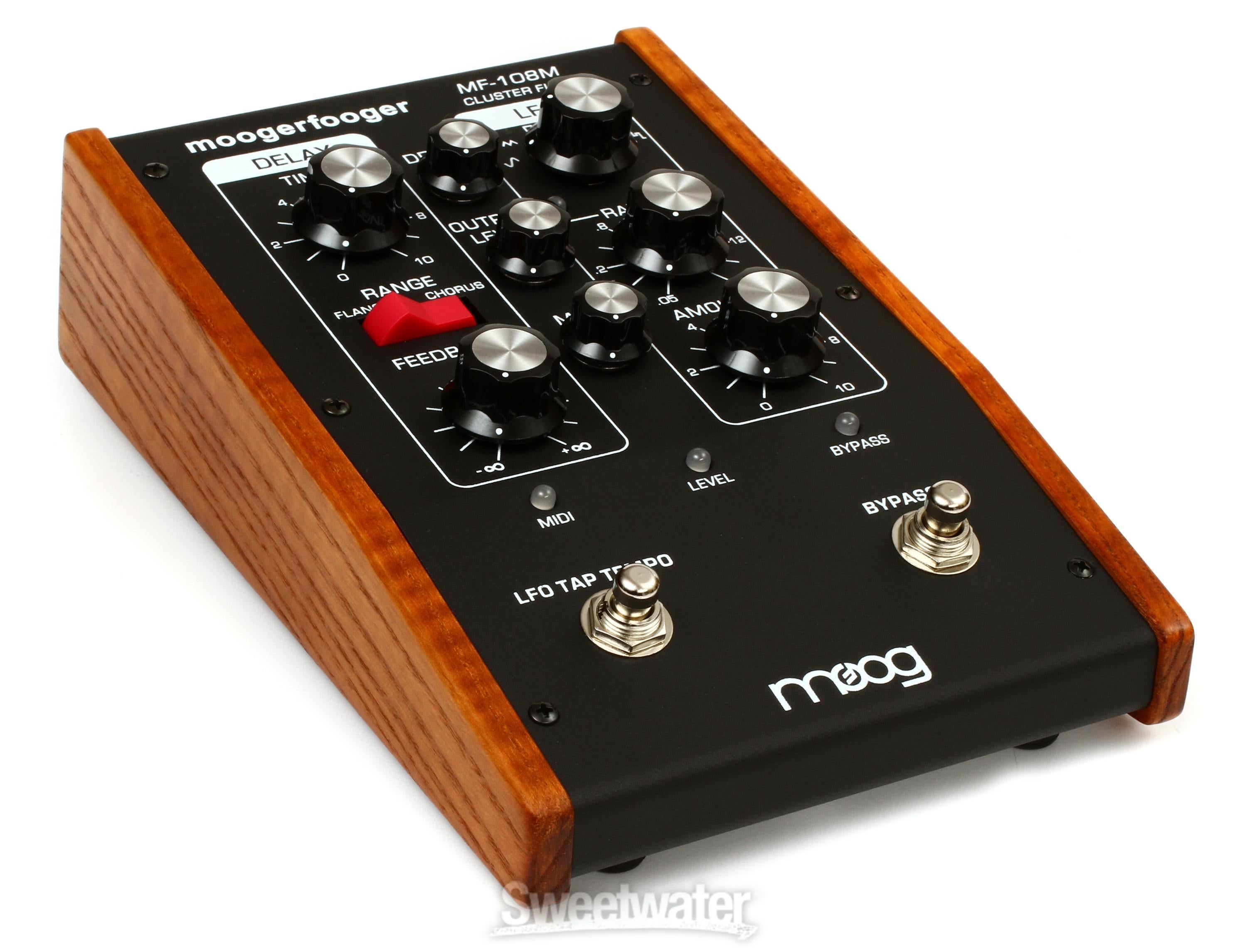 Moog Moogerfooger MF-108M Cluster Flux Pedal | Sweetwater