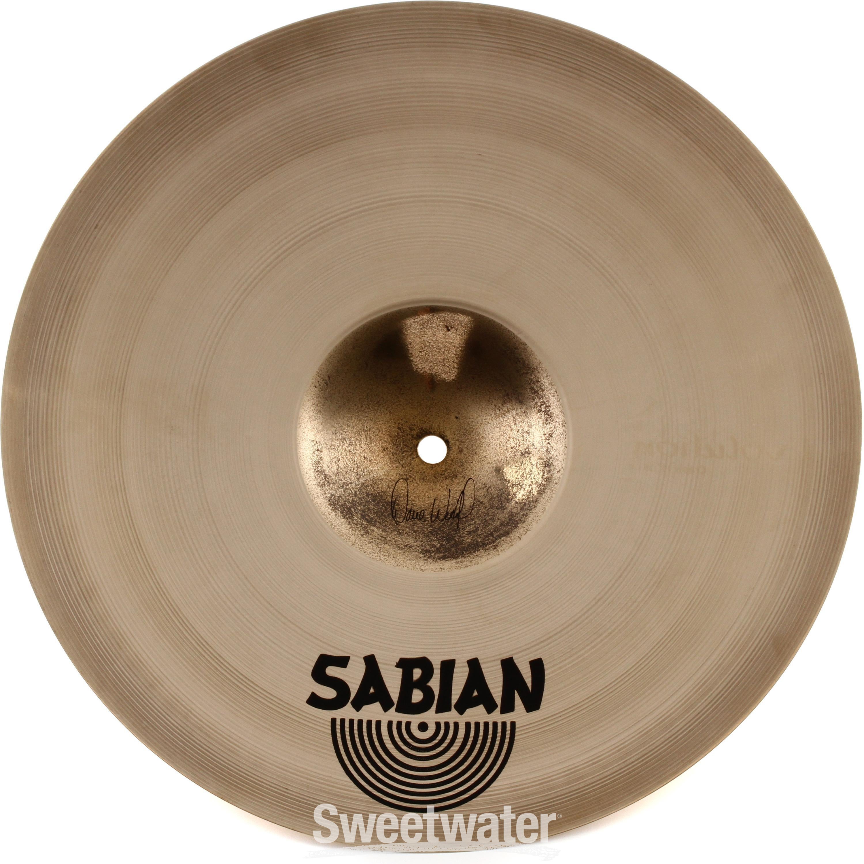 Sabian 15 inch HHX Evolution Crash Cymbal - Brilliant Finish